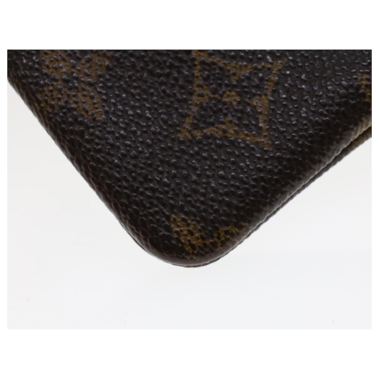 LOUIS VUITTON Monogram Pochette Cles Coin Purse M62650 LV Auth 45004 Cloth  ref.964110 - Joli Closet