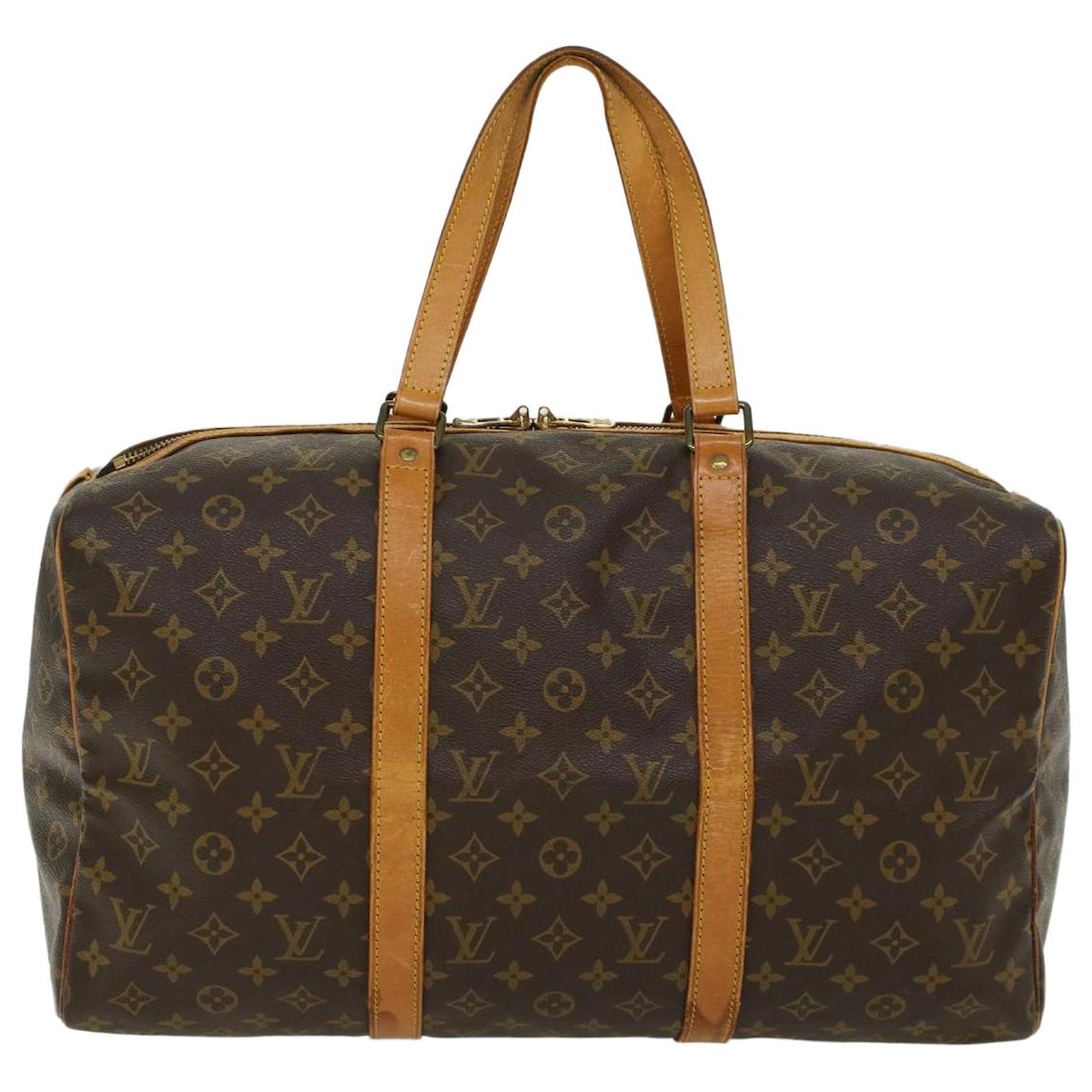 Louis Vuitton Monogram Sac Souple 45 Boston Bag M41624