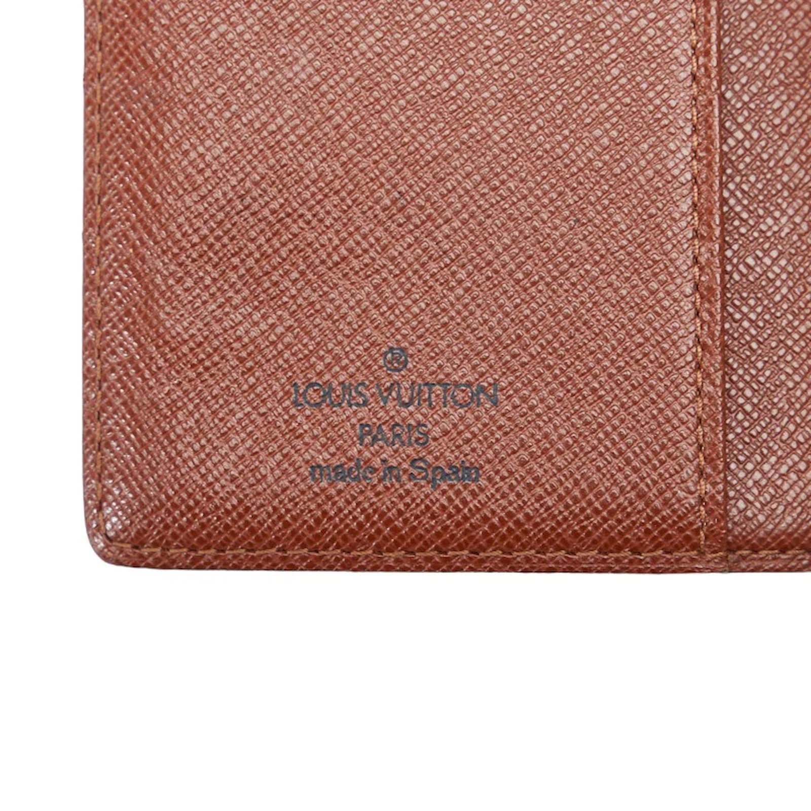 Louis Vuitton Notebook Cover Agenda Monogram PM Canvas R20005