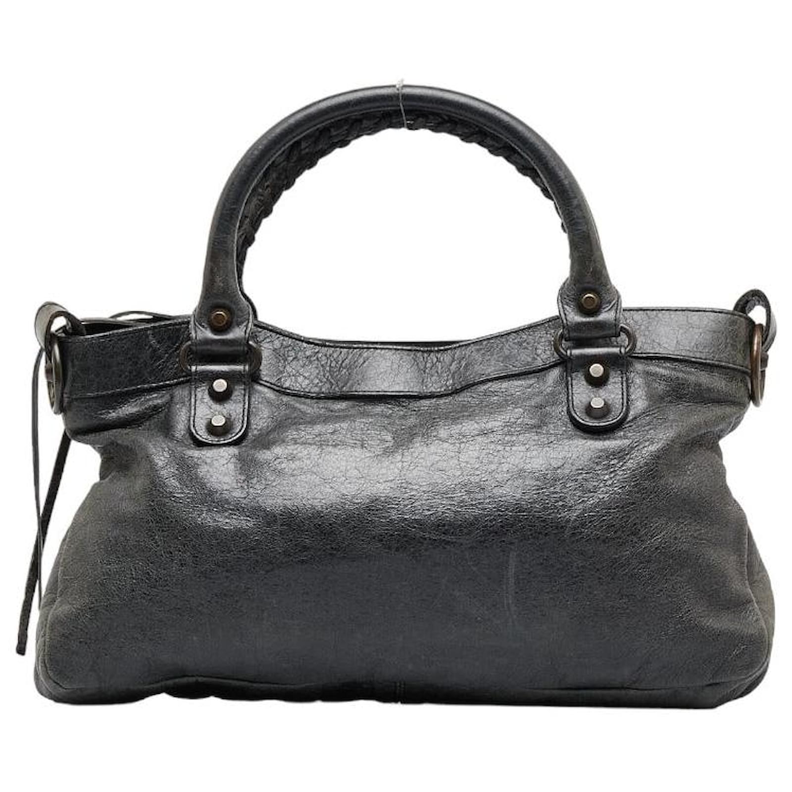 バッグ Balenciaga The First Shoulder Bag Black Balenciaga The First Shoulder Bag Black
