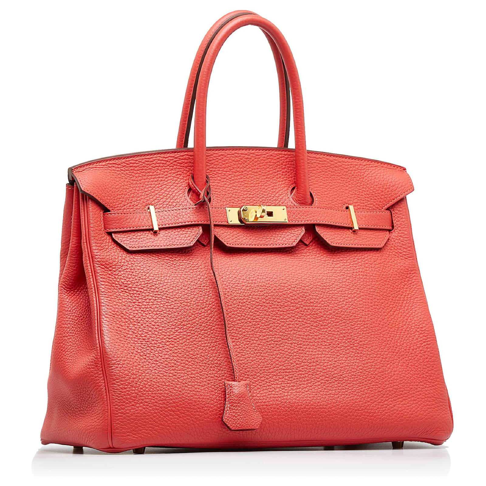 Hermes Red Togo Birkin 35 Hermes