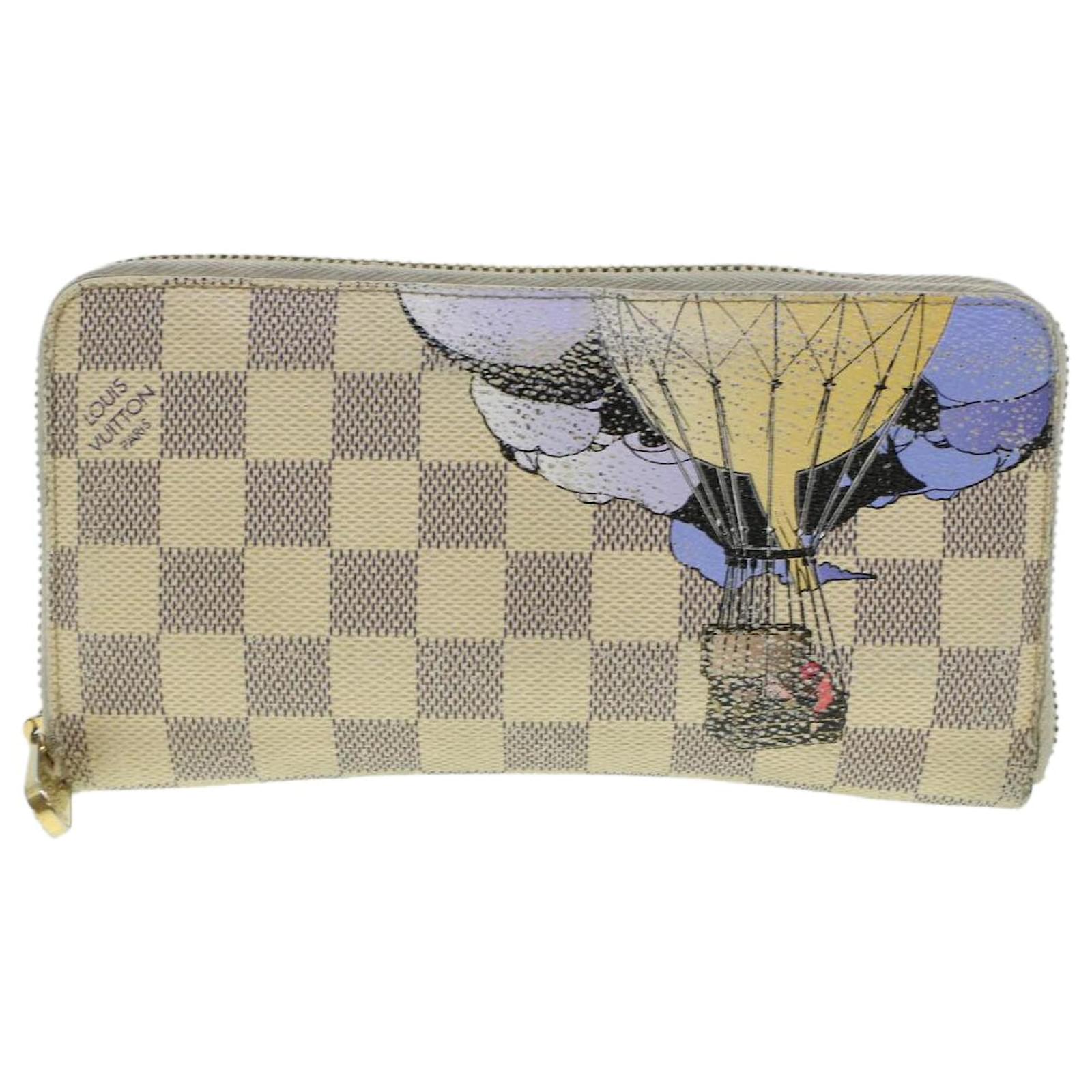 Louis Vuitton Damier Azur Illustre Balloons Zippy Zip Around Long Wallet  LTD