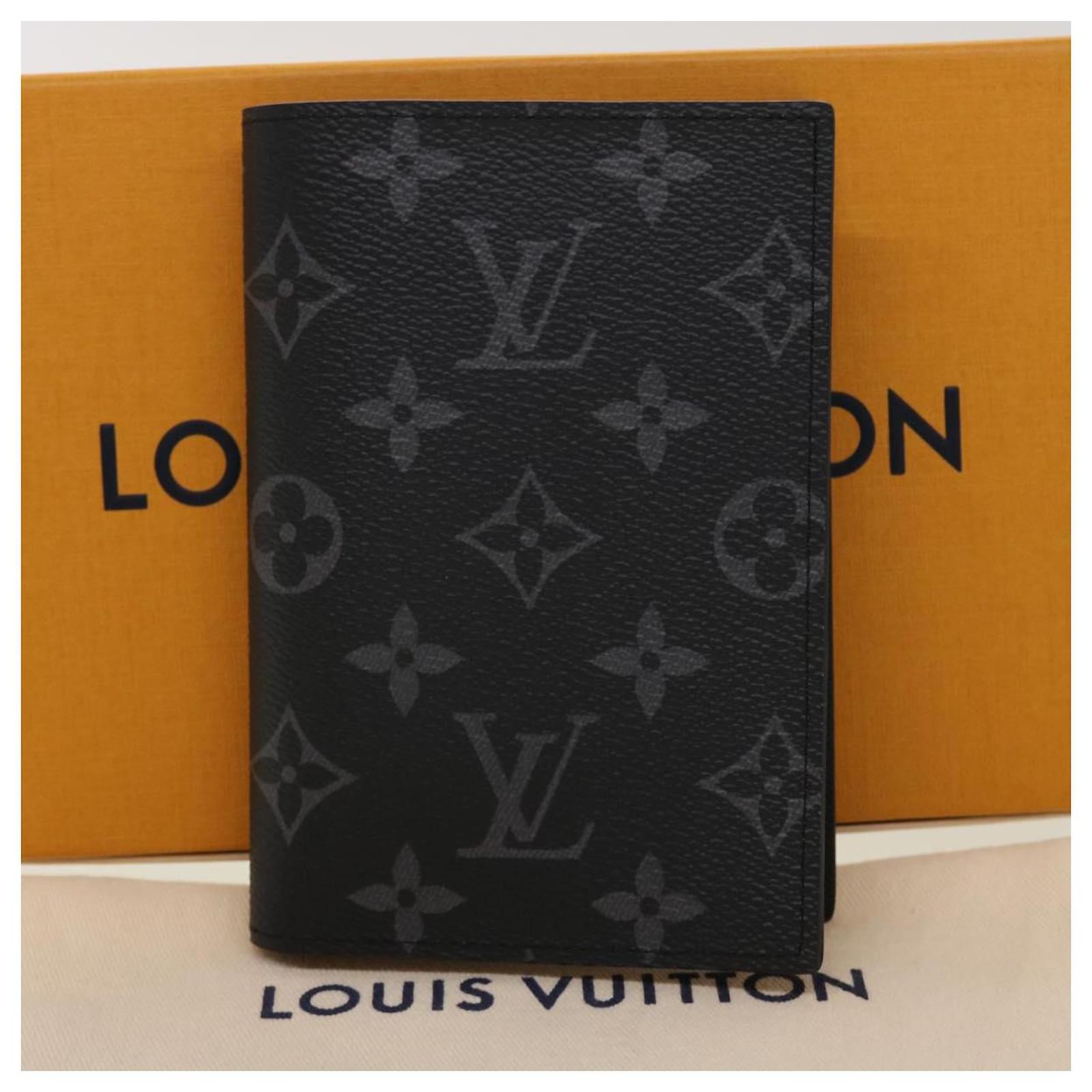 Louis Vuitton Passport Cover Monogram Eclipse M64501