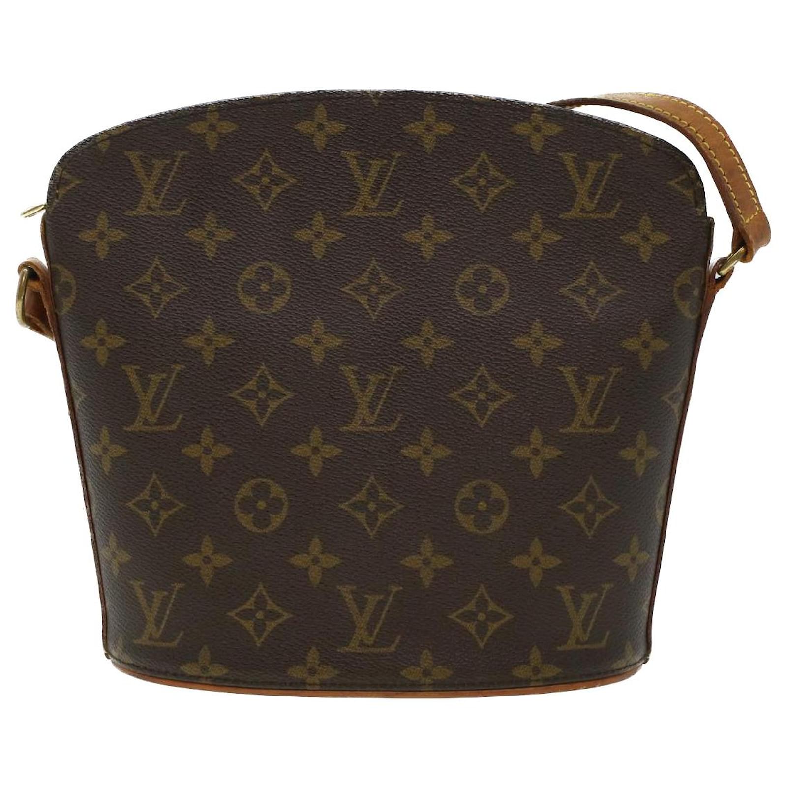Louis Vuitton Drouot Women's Shoulder Bag M51290 Monogram Ebene