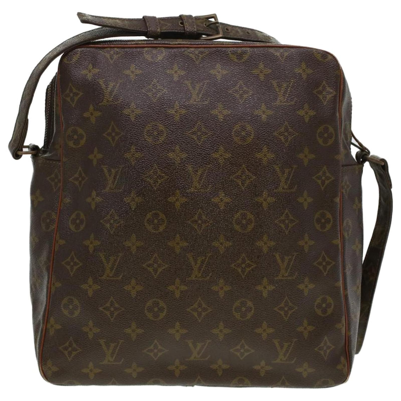 Marceau messenger leather crossbody bag Louis Vuitton Brown in