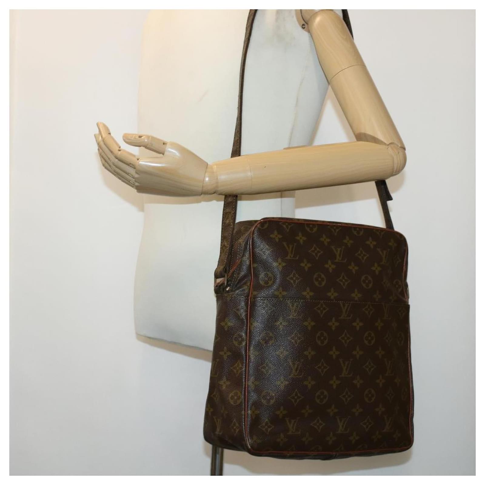 LOUIS VUITTON MARCEAU Shoulder Bag Purse Monogram No.70 Brown