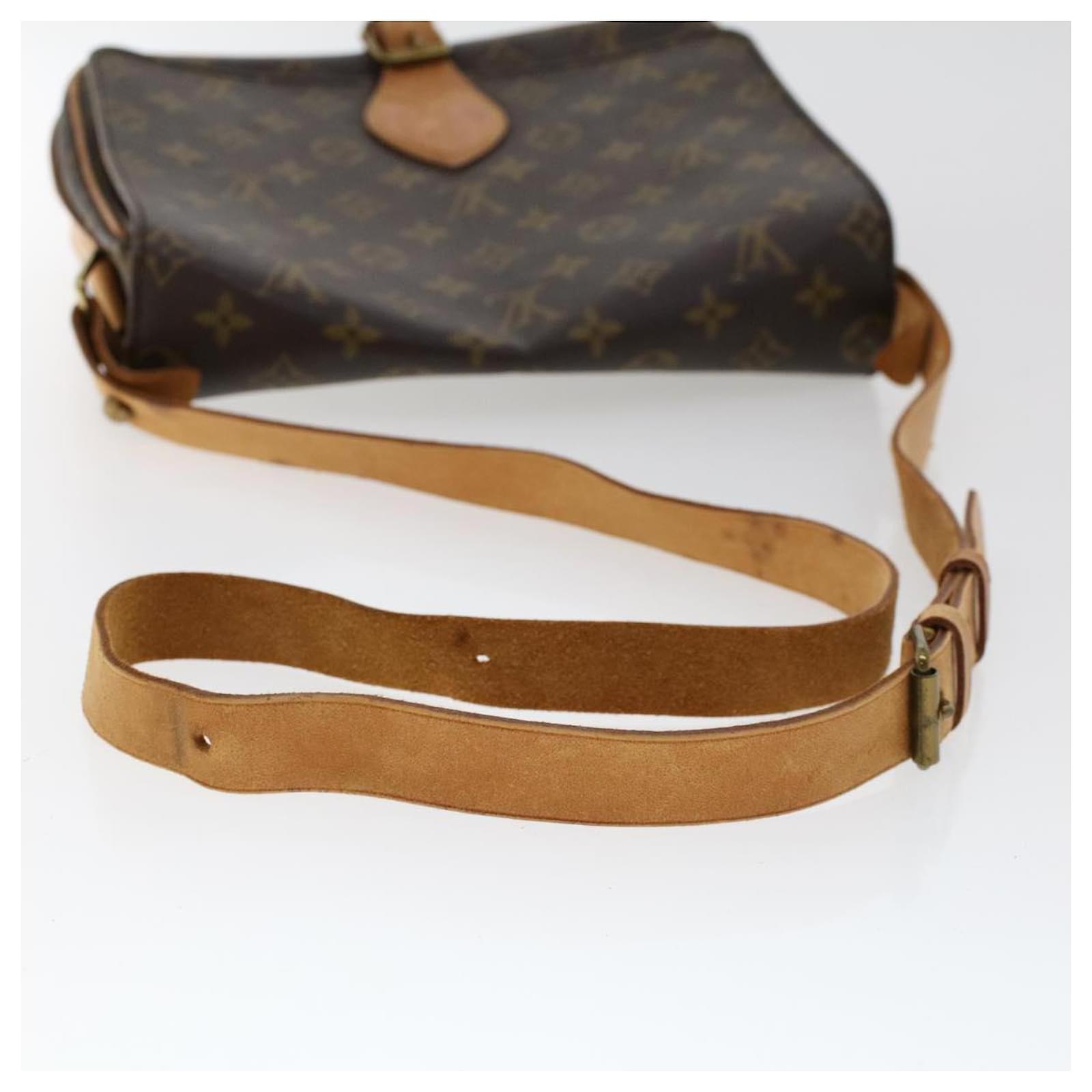 Louis Vuitton Monogram Cartouchiere GM M51252 Brown Cloth ref