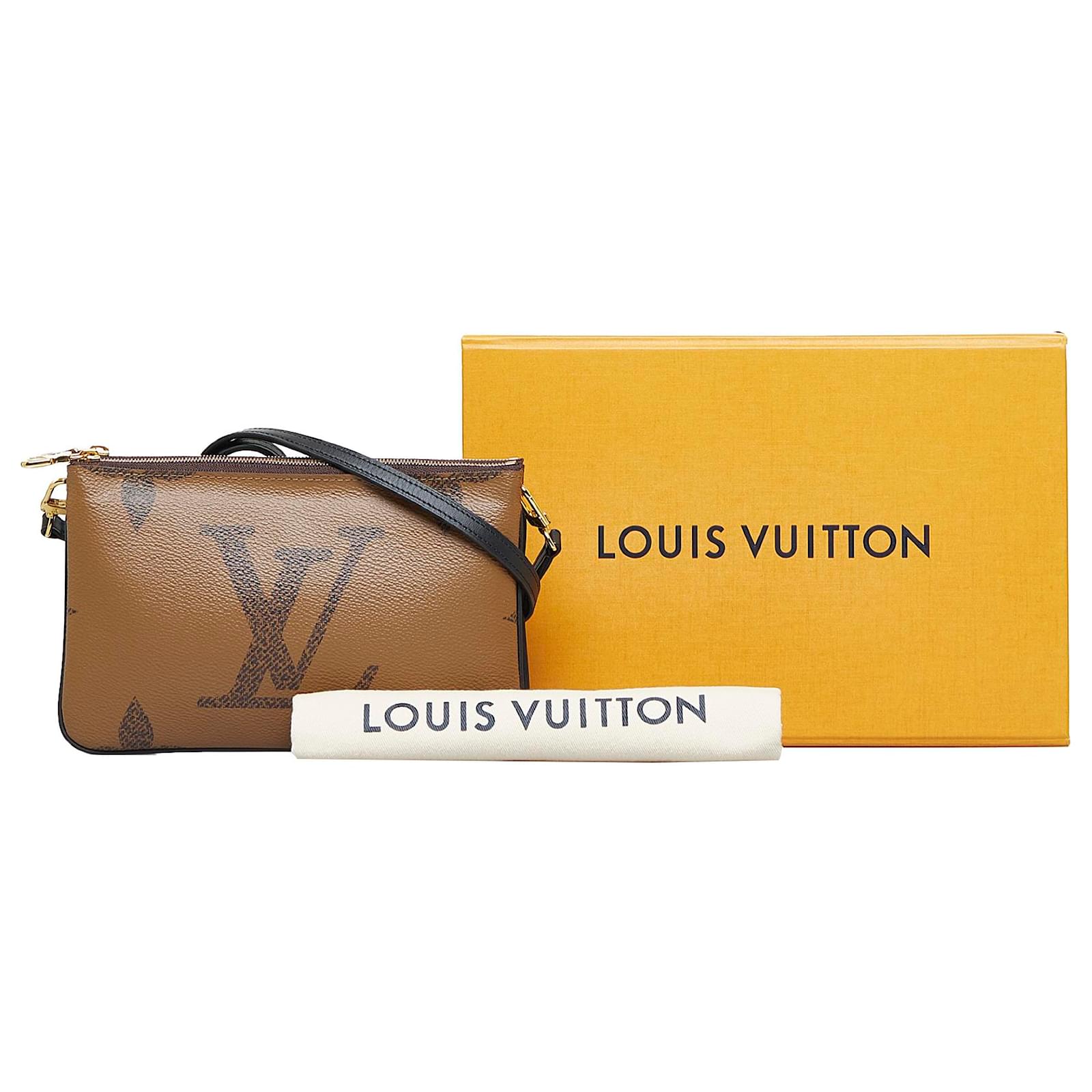 Louis Vuitton x NIGO Reverse Monogram Flat Double Phone Pouch