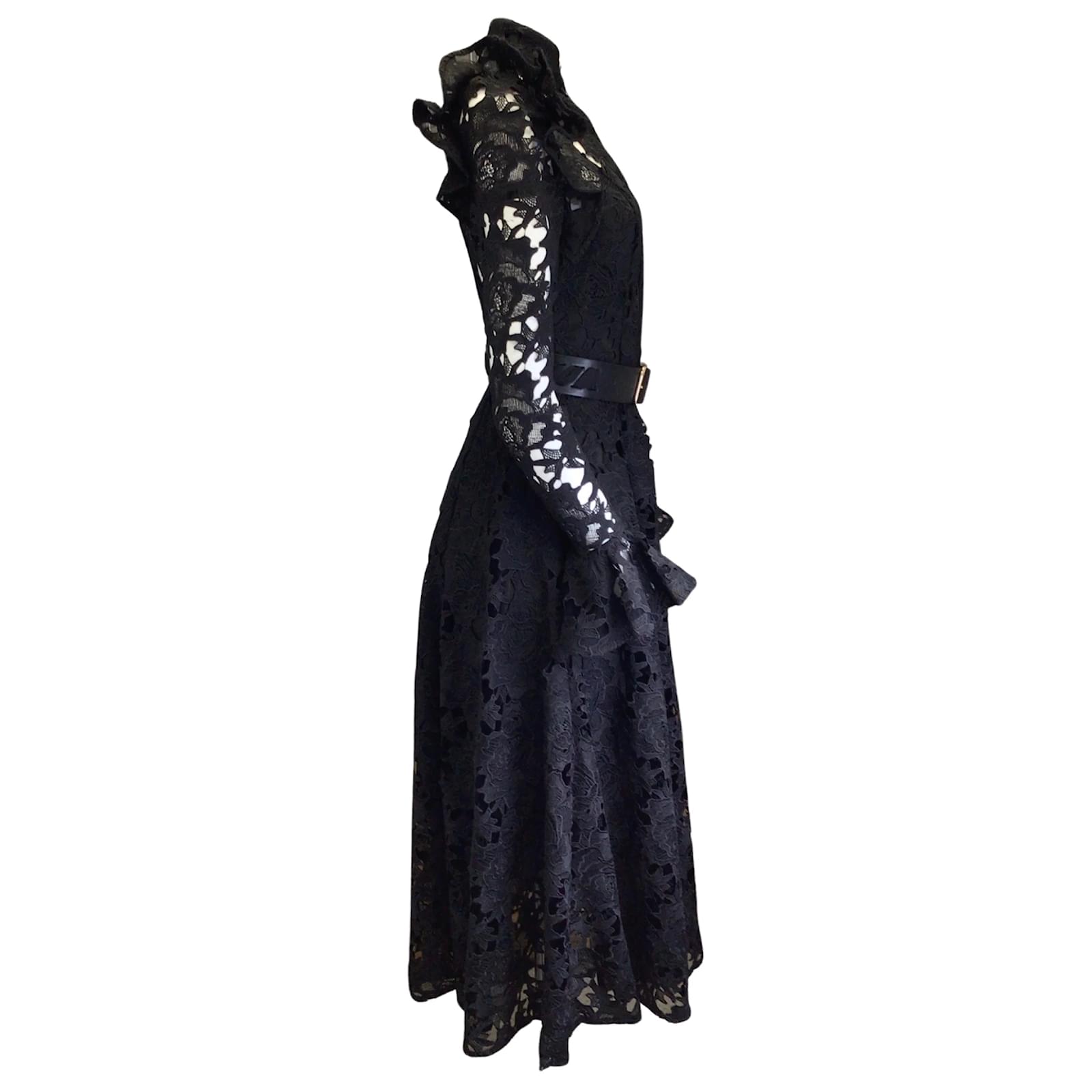 chinese dress ladies Leo Lin Aliyah Lace Butterfly Sleeve Midi Dress main image 0
