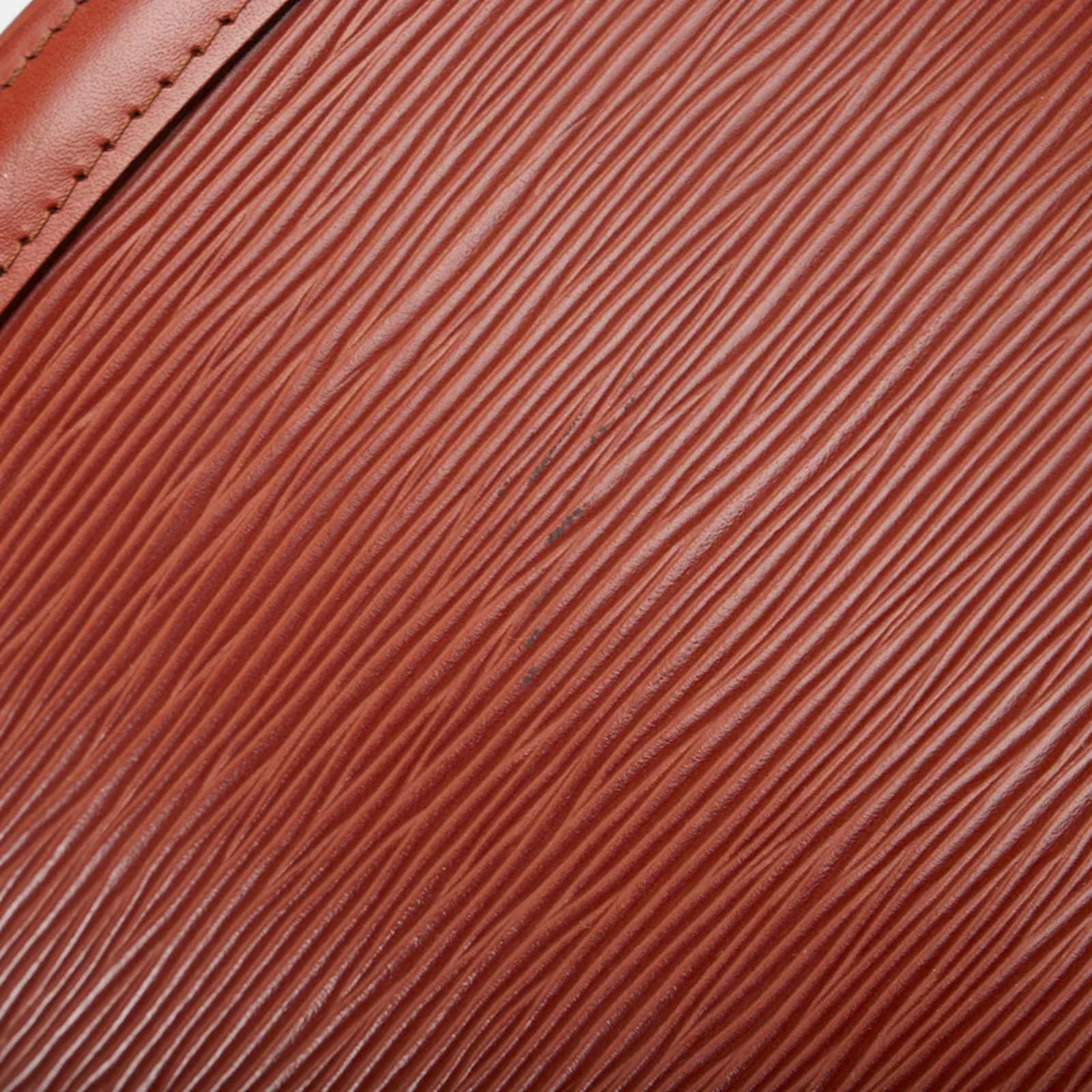 Louis Vuitton Epi Cluny M52253 Brown Leather Pony-style calfskin  ref.1006807 - Joli Closet