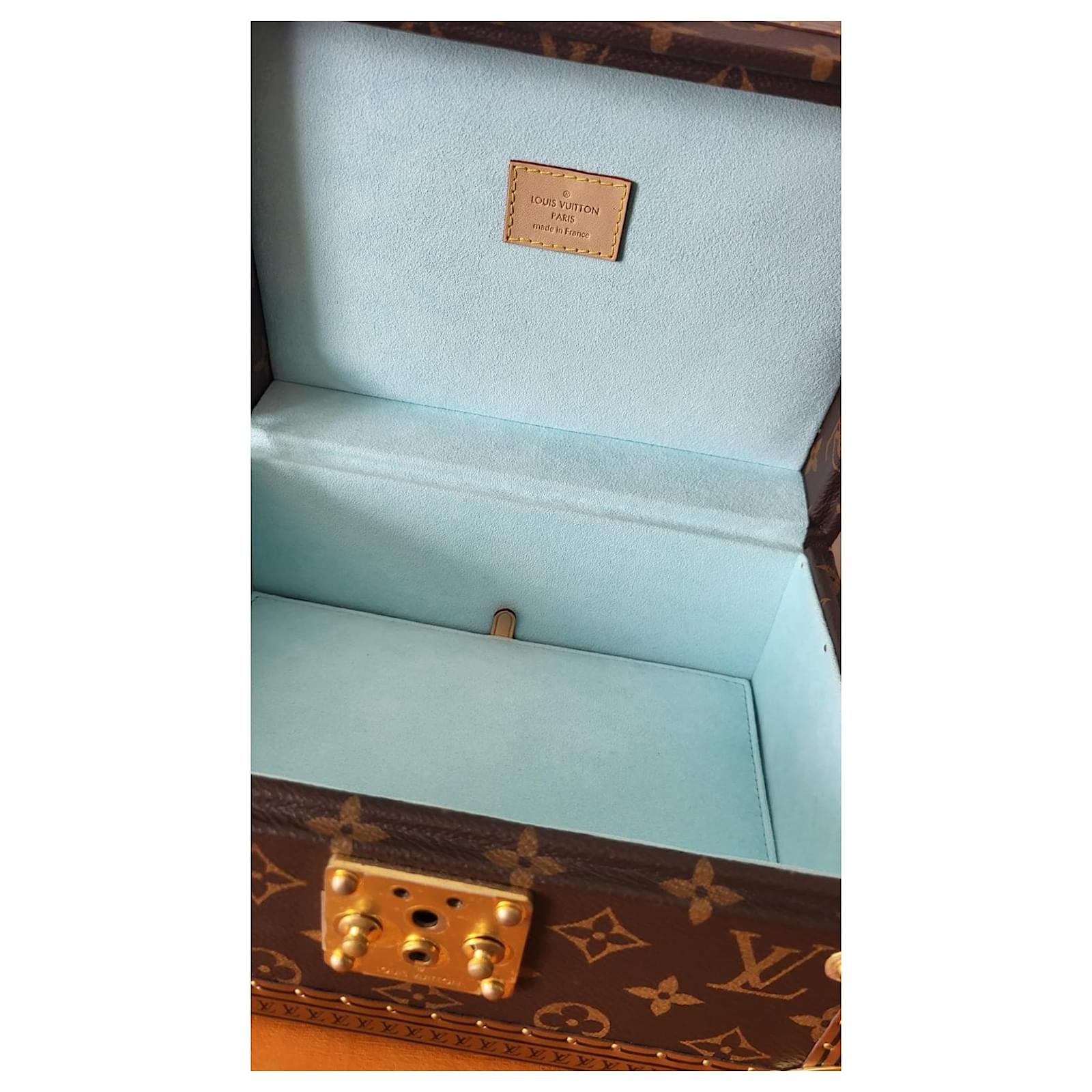 Louis Vuitton Treasure Box 24 Brown Leather  ref.967431