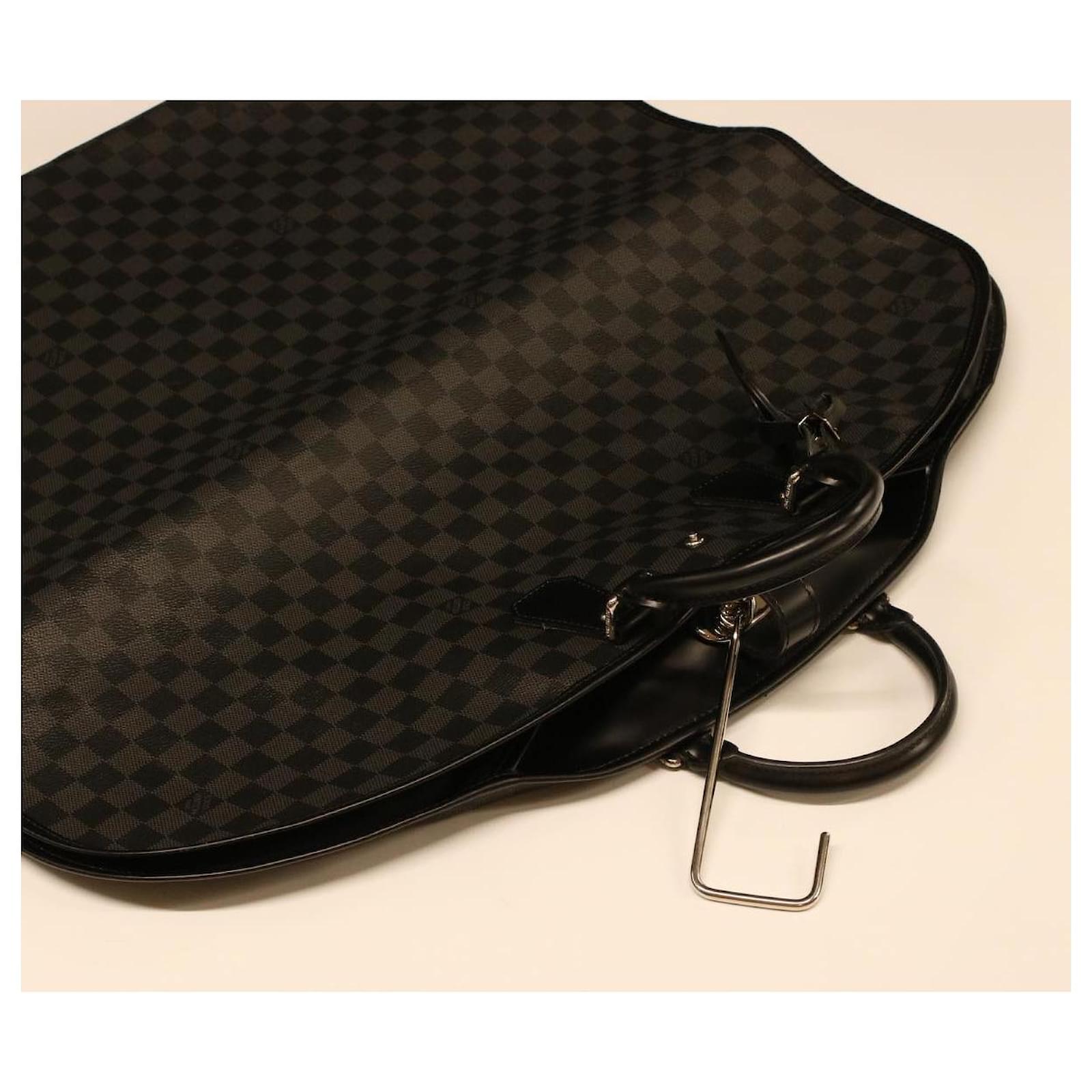 LOUIS VUITTON Damier Graphite Garment Cover Bag Black-US