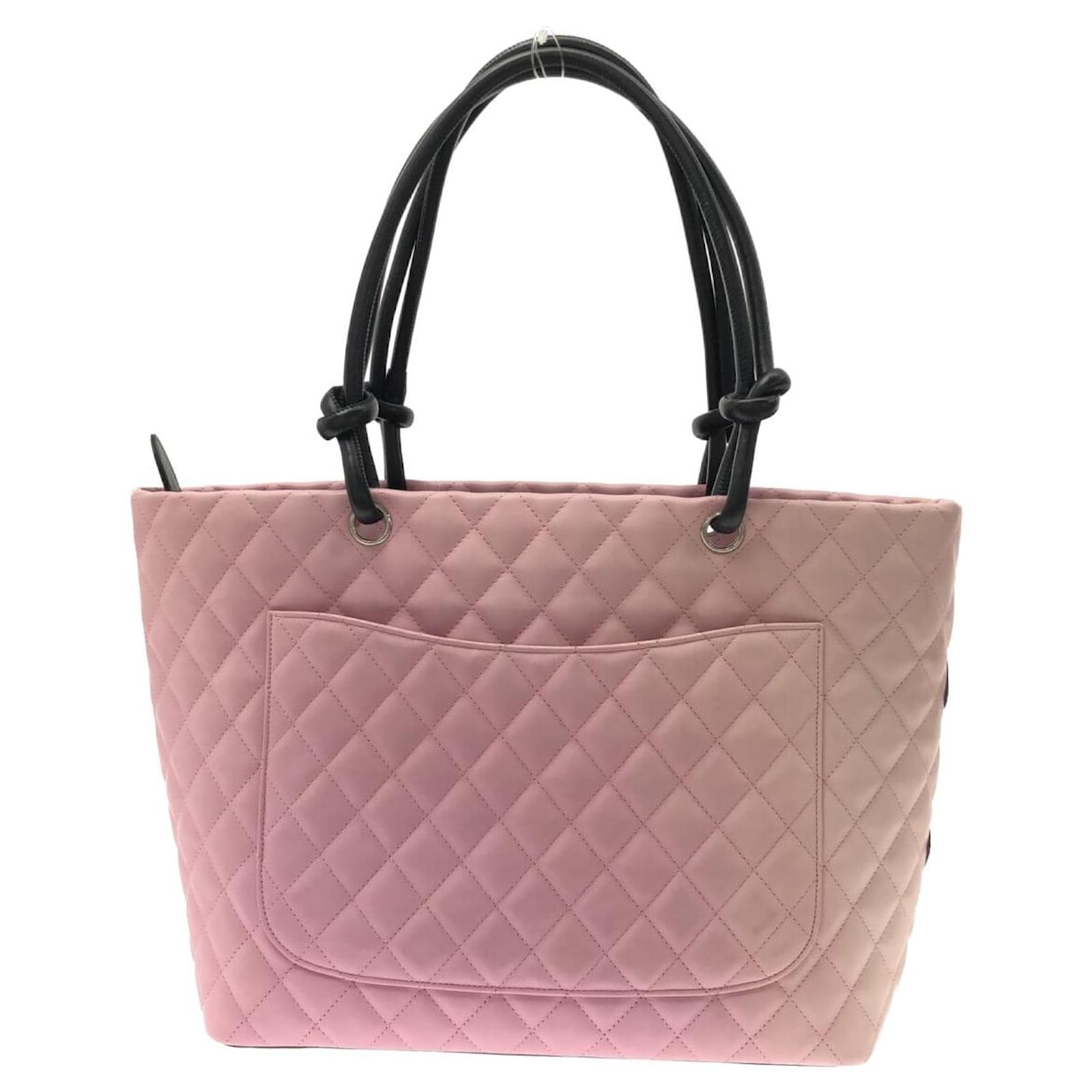 Chanel Cambon Line Pink Leather ref.968013 - Joli Closet