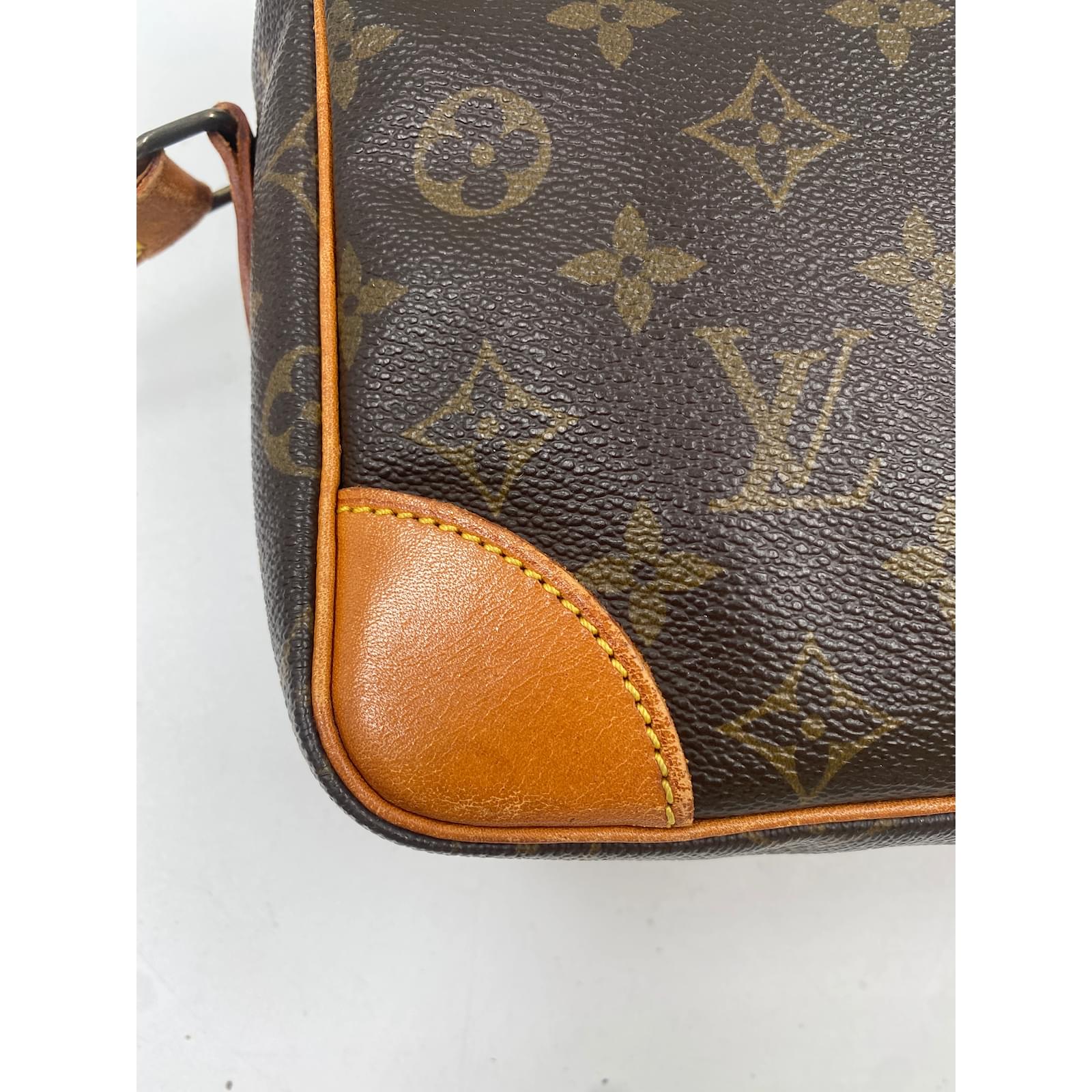 Brown Canvas Louis Vuitton Trocadero 30 Cloth ref.815965 - Joli Closet