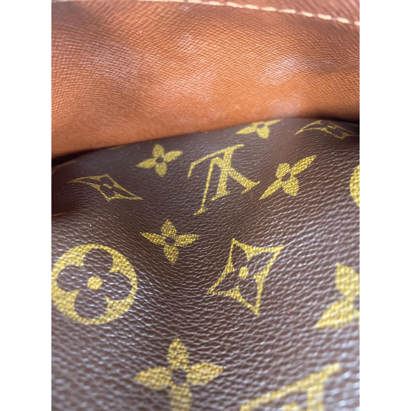 LOUIS VUITTON Monogram Deauville Hand Bag M47270 LV Auth 38427