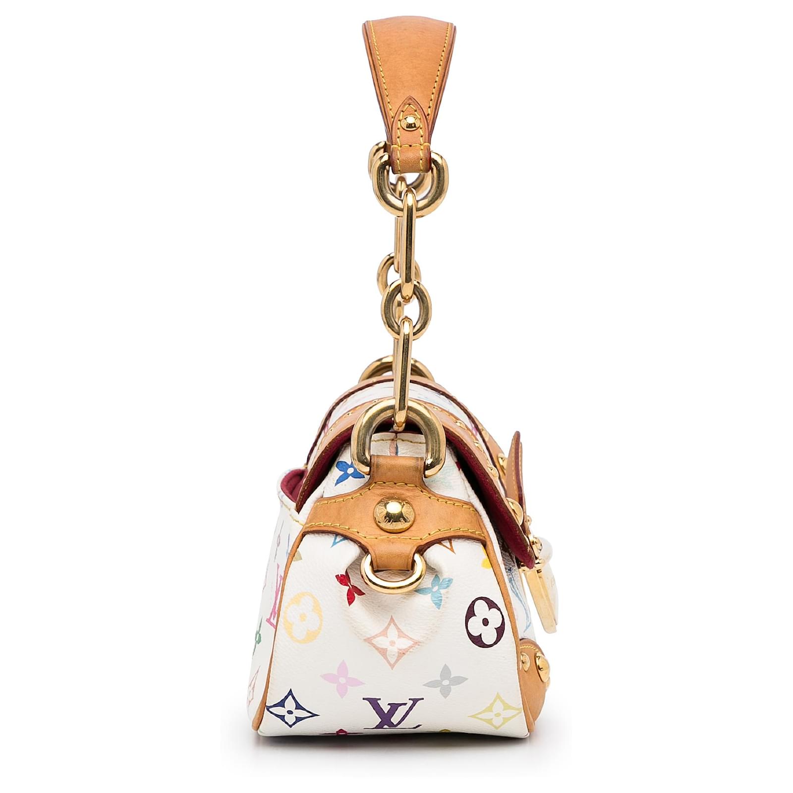 Louis Vuitton Marilyn White Multiple colors Leather Exotic leather