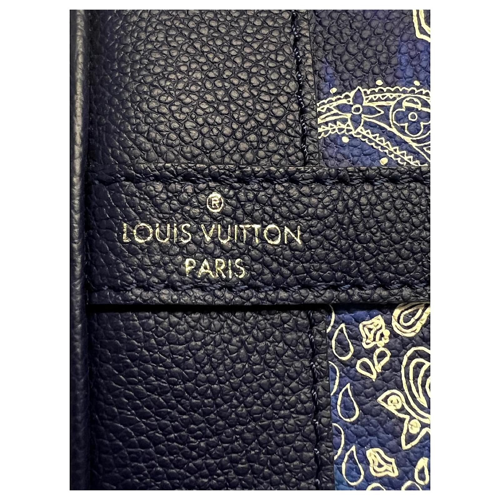 Louis Vuitton Randonnee PM Bandana Collection 2022 White Blue