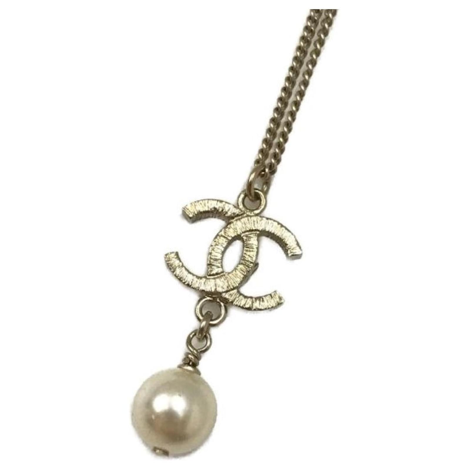 CHANEL coco mark necklace Golden ref.969027 - Joli Closet