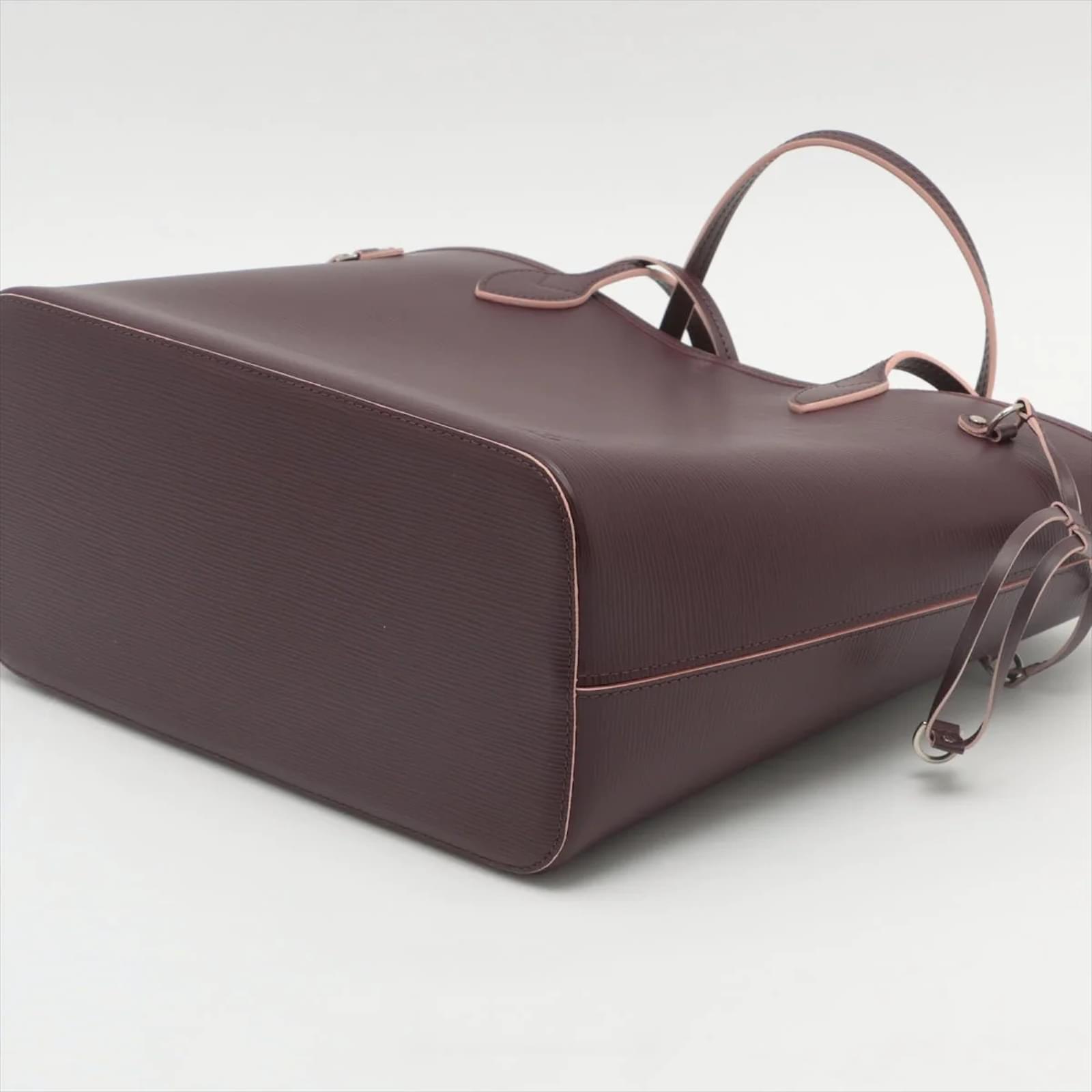 Louis Vuitton Neverfull MM Giant Monogram Bag Burgundy Limited