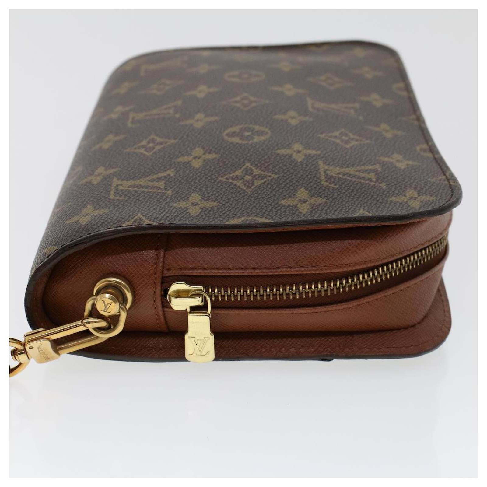 LOUIS VUITTON Monogram Orsay Clutch Bag M51790 LV Auth ep998