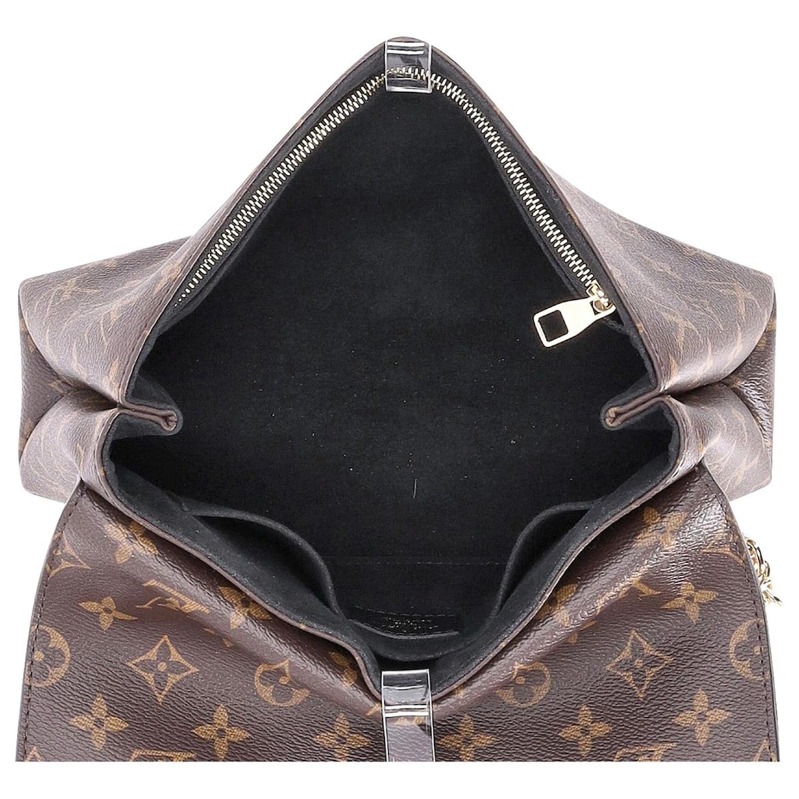 Louis Vuitton Saint Placide Shoulder Bag in Black and Brown Leather and  Canvas Cloth ref.970512 - Joli Closet