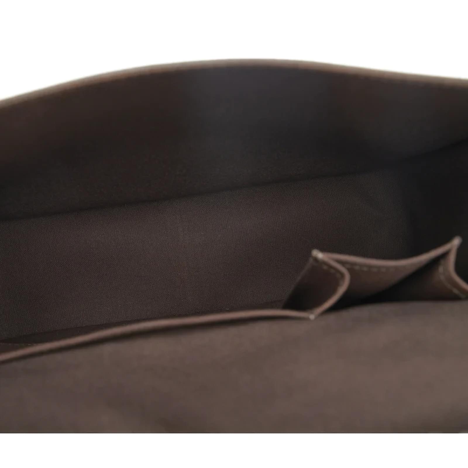 Louis Vuitton Taiga Andrei Messenger Bag M32778 Brown Leather Pony
