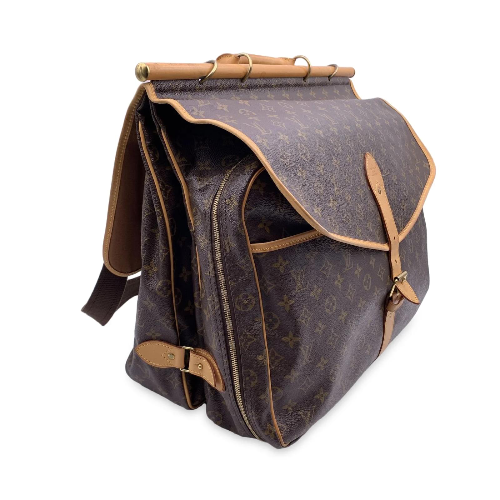 Used Auth Louis Vuitton Monogram Keepall Bandouliere 60 M41412 Men