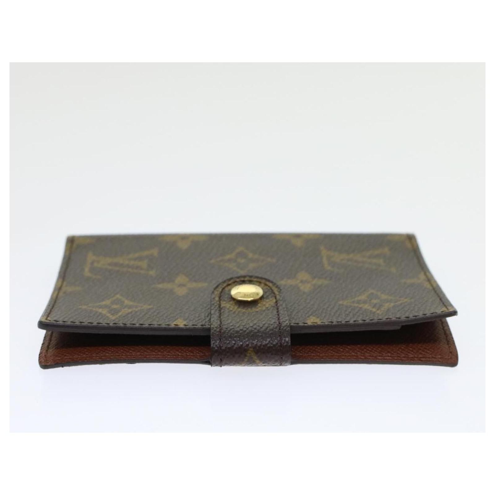 Auth Louis Vuitton Monogram Etui Palm PDA Cover Case M63028