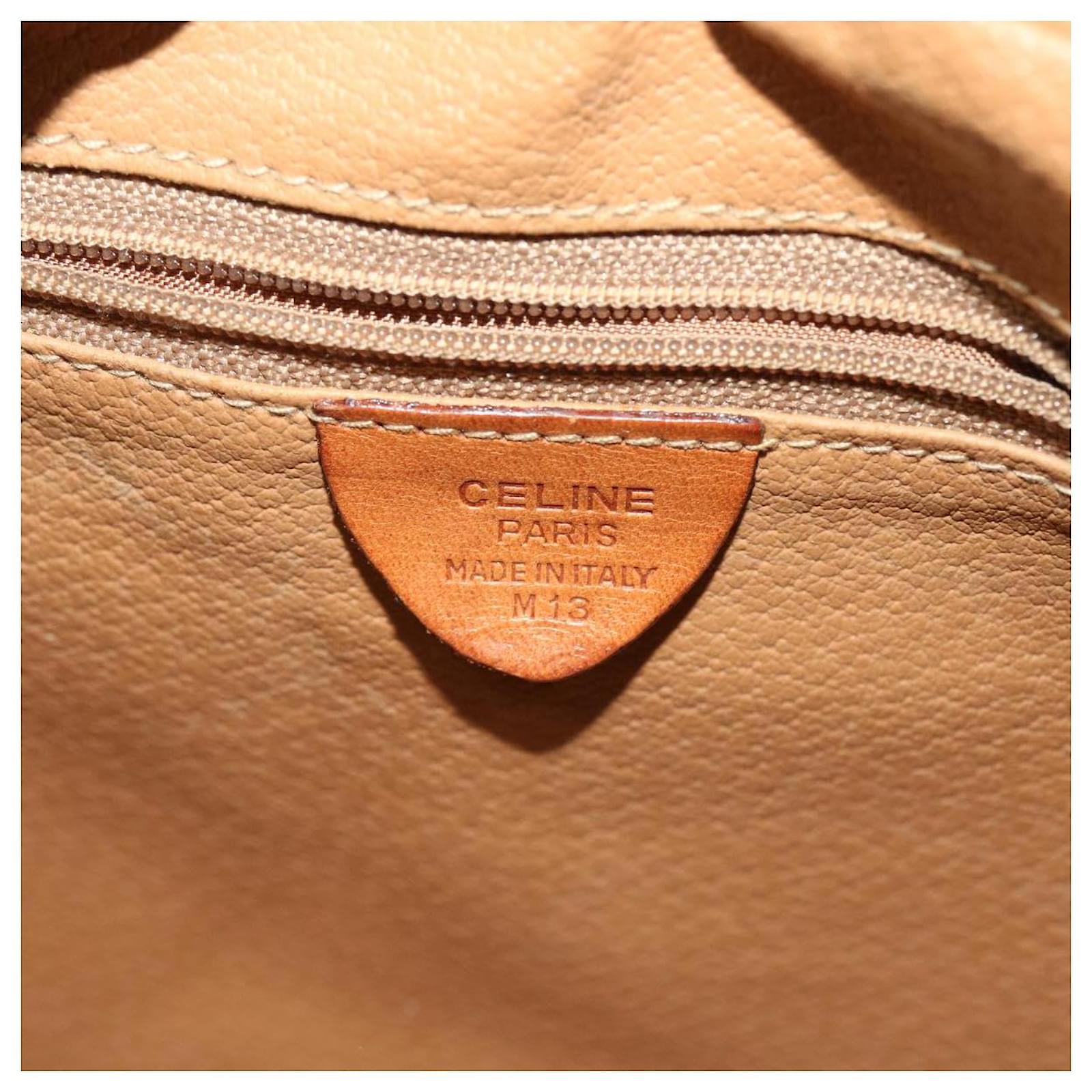 Céline Triomphe Brown Cloth ref.971016 - Joli Closet