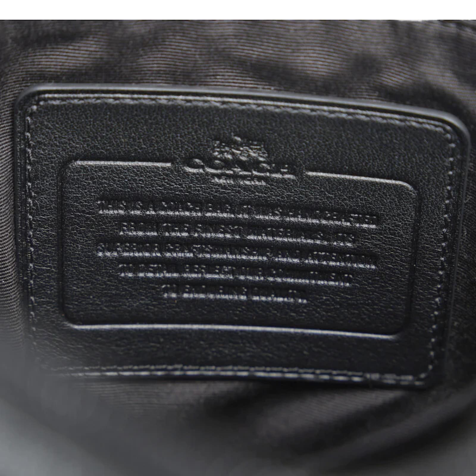 Coach Canvas Crossbody Bag F71167 Black Cloth ref.971113 - Joli Closet