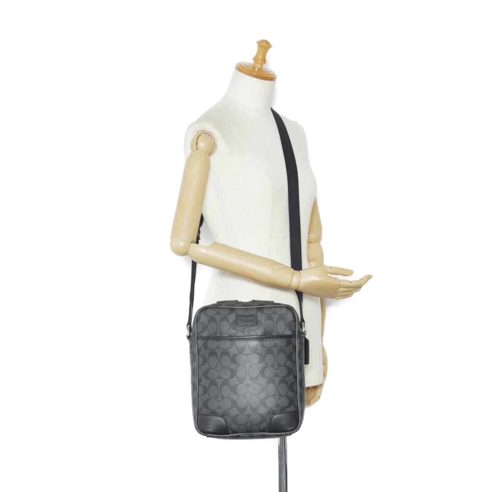 Coach Canvas Crossbody Bag F71167 Black Cloth ref.971113 - Joli Closet