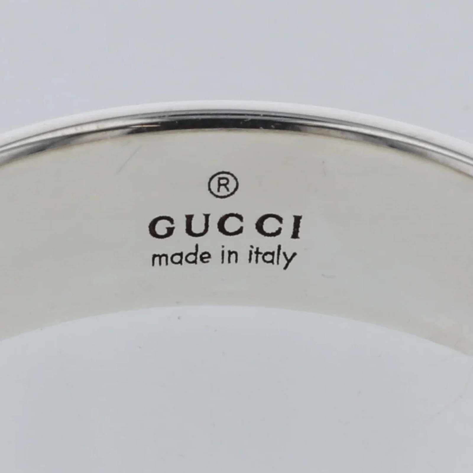 GUCCI SOAVA AMORE 小傷 シルバーリング シルバー サイズ：52