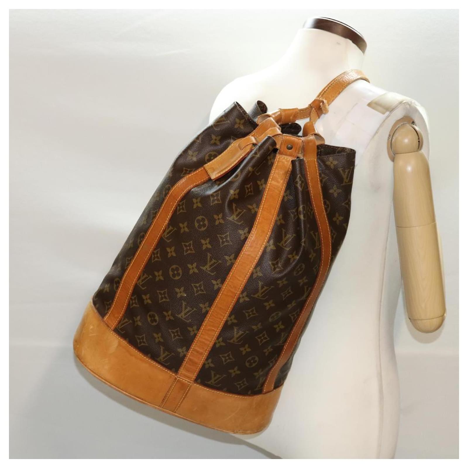 LOUIS VUITTON Monogram Randonnee GM Shoulder Bag M42244 LV Auth 45531