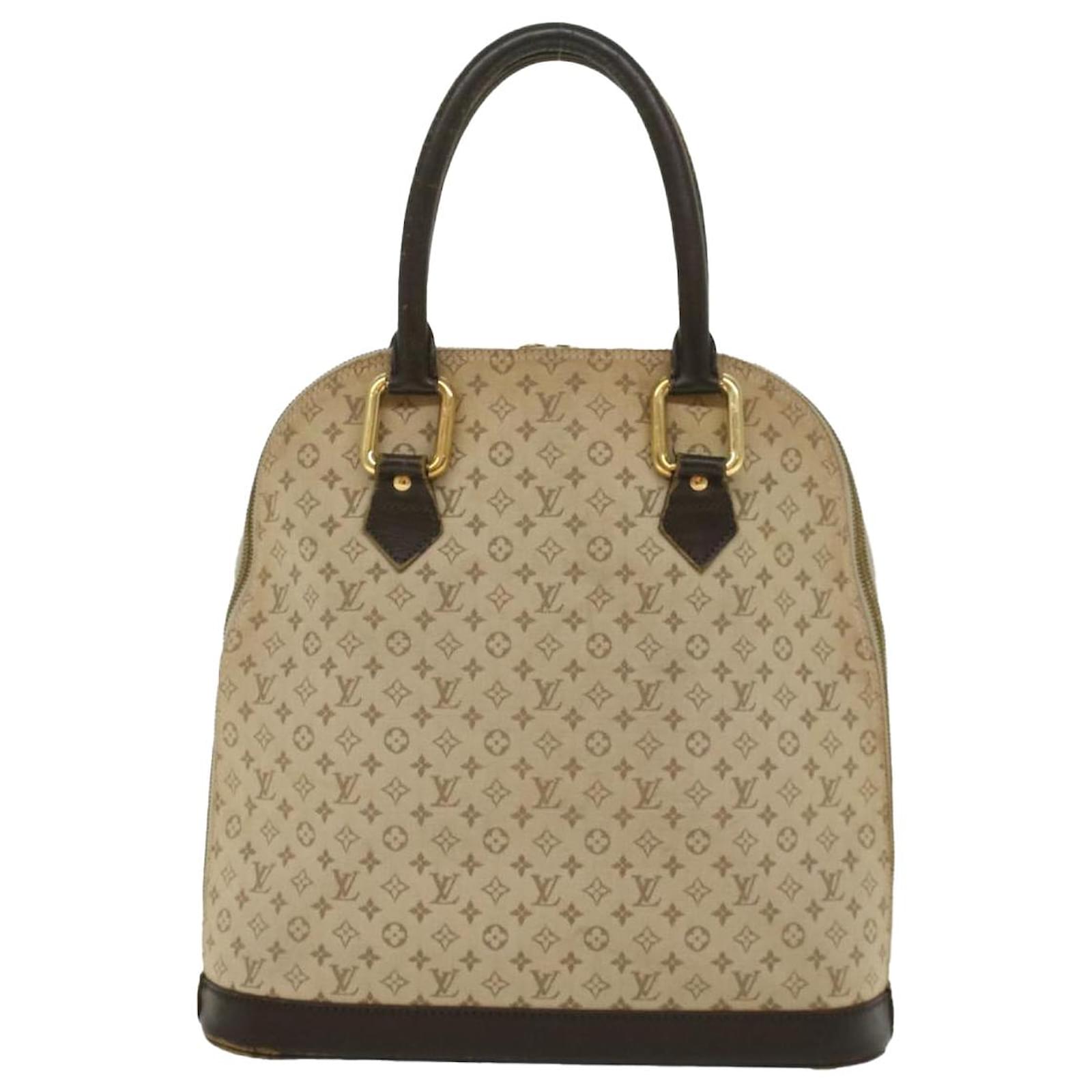 Louis Vuitton LV Monogram Logo Mini Alma Bag