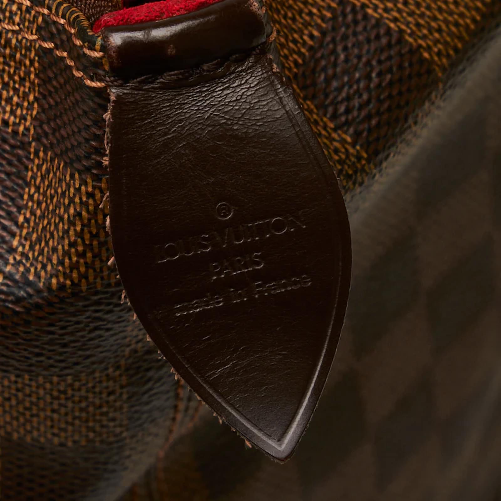 Louis Vuitton Damier Saleya MM N51188 ladies tote bag Dark Brown