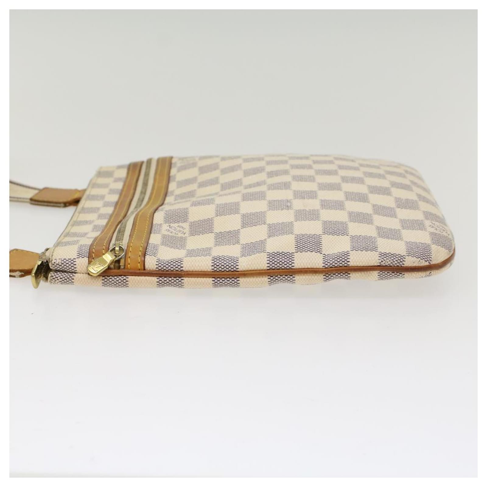 Auth Louis Vuitton Damier Azur Pochette Bosphore N51112 Women's