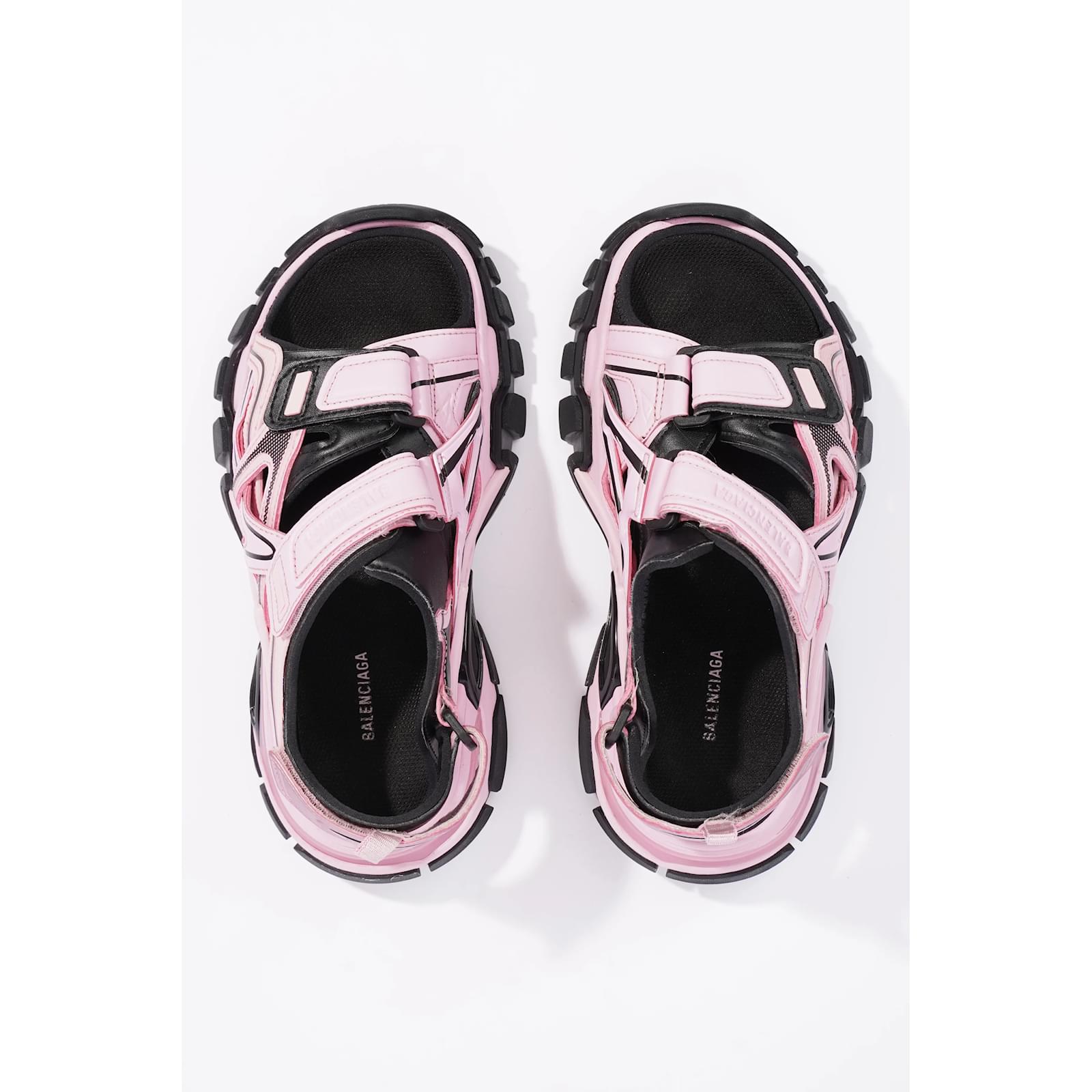 Balenciaga Track Sandal Pink EU 36 UK Cloth Joli