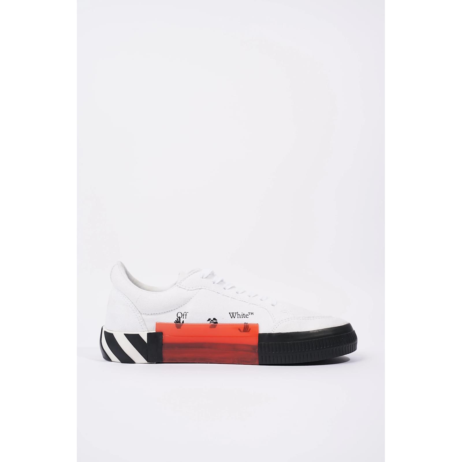 Off White Mujer Bajo Vulcanizado Blanco De color negro Púrpura