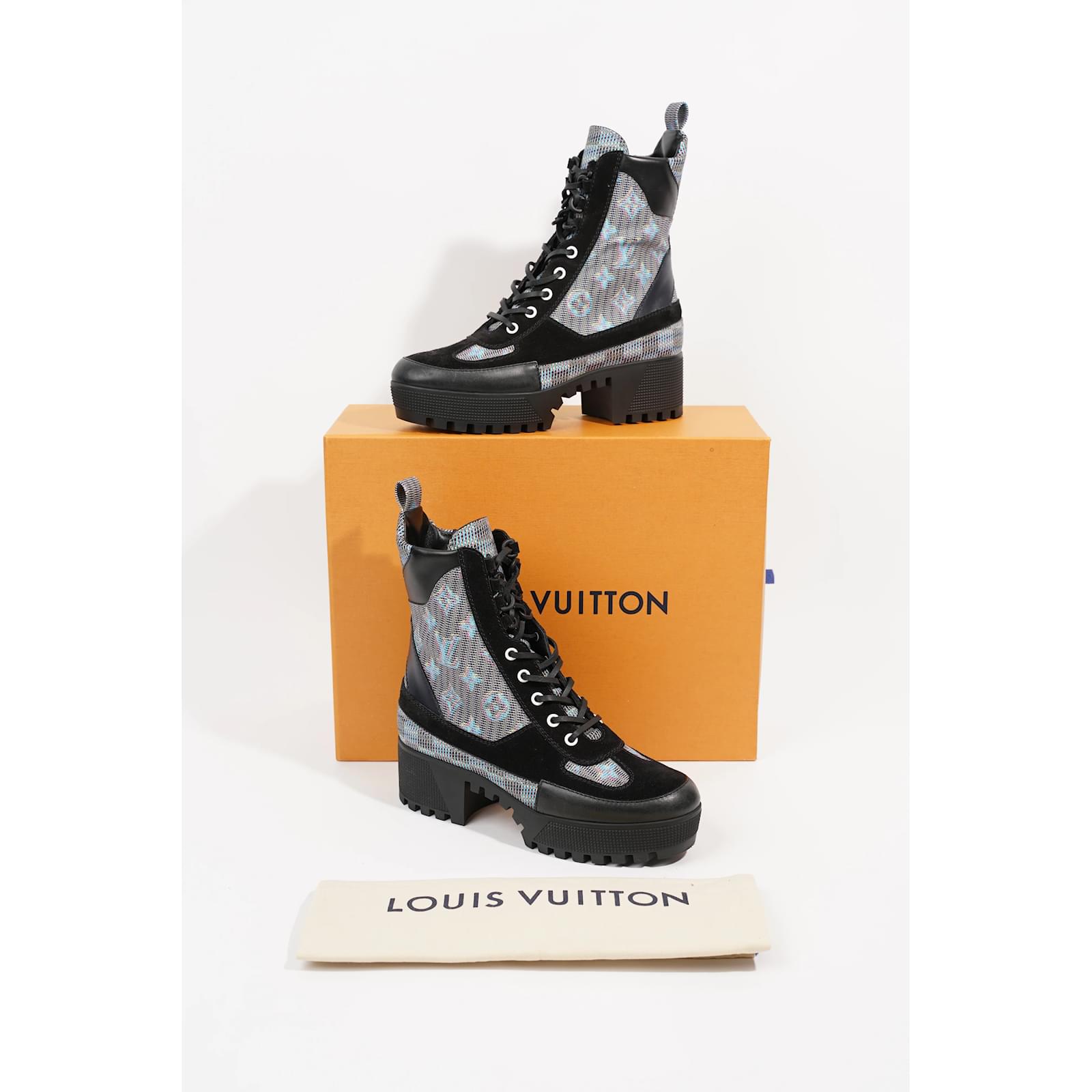 LOUIS VUITTON Dames Stiefeletten in Maat: EU 38,5