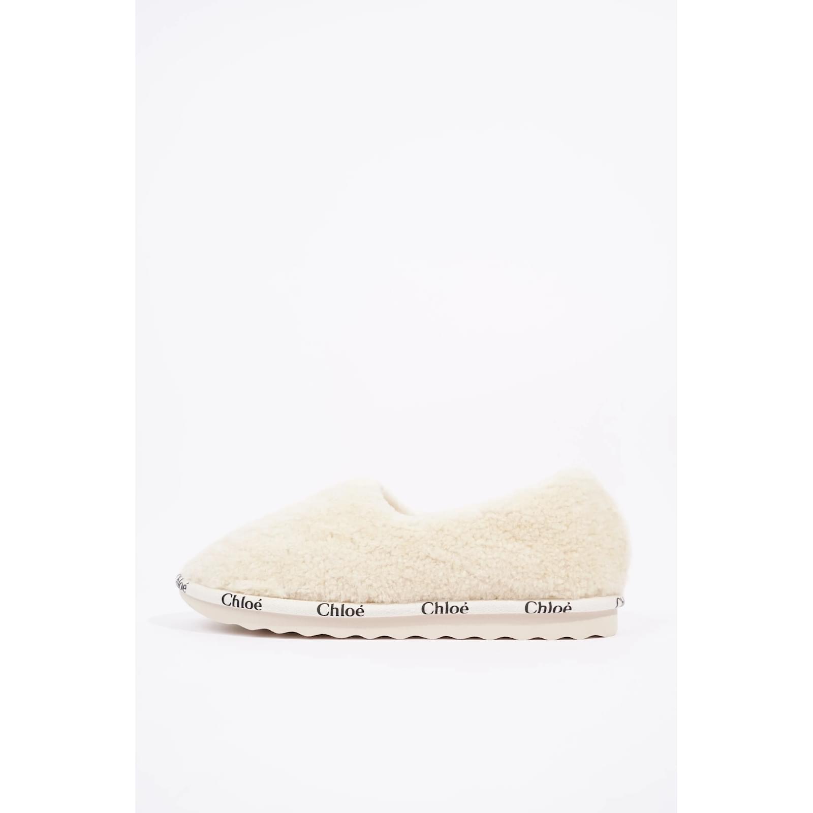 Claquette chloe online beige