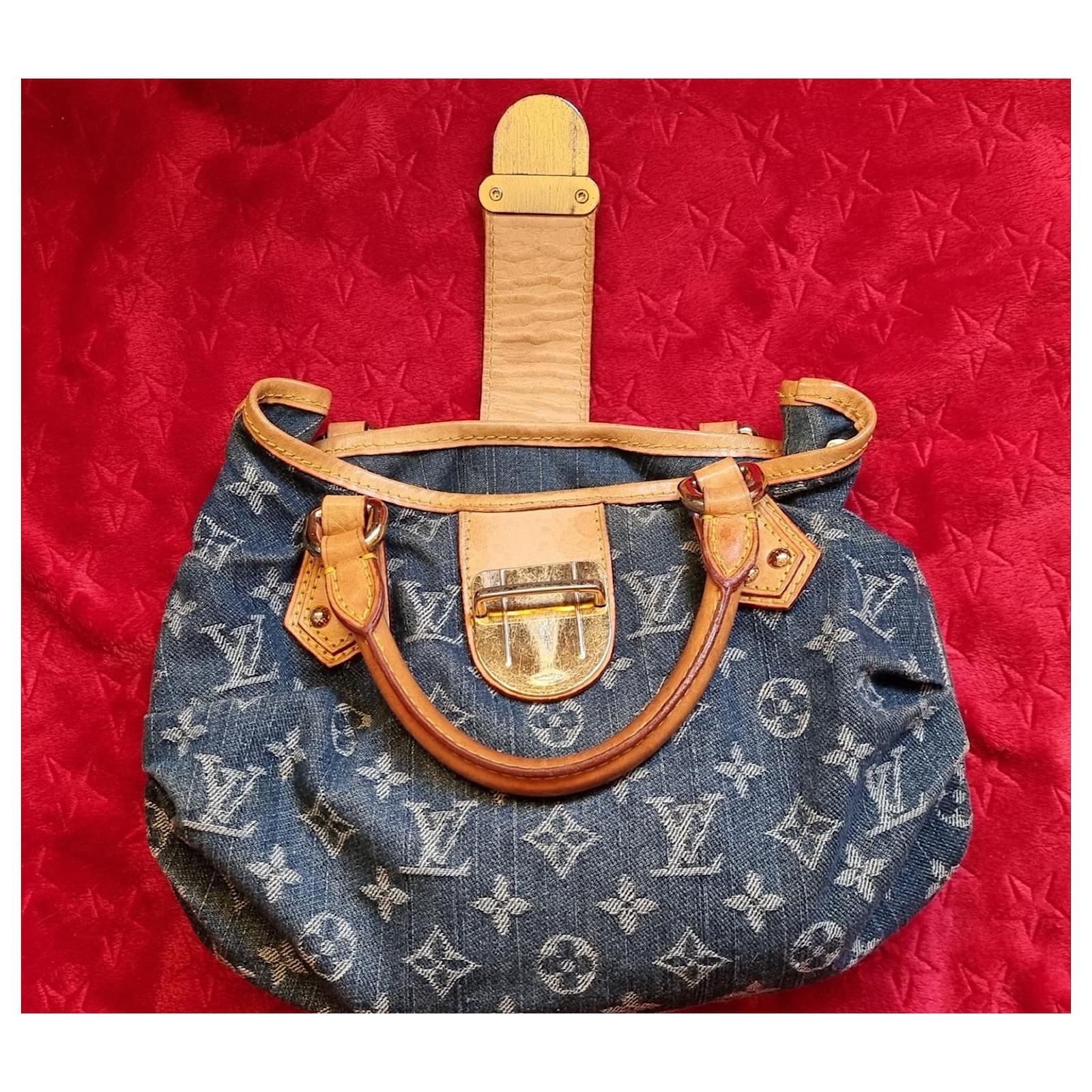 Louis Vuitton Luis vuitton pleaty denim blue ref.1006037 - Joli Closet