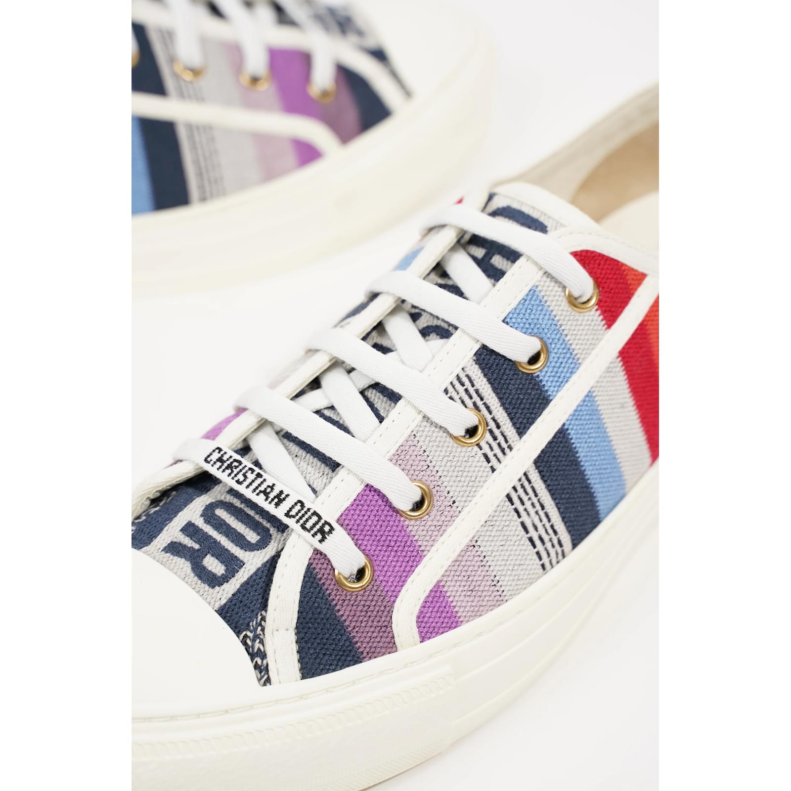 Fashion dior rainbow sneakers