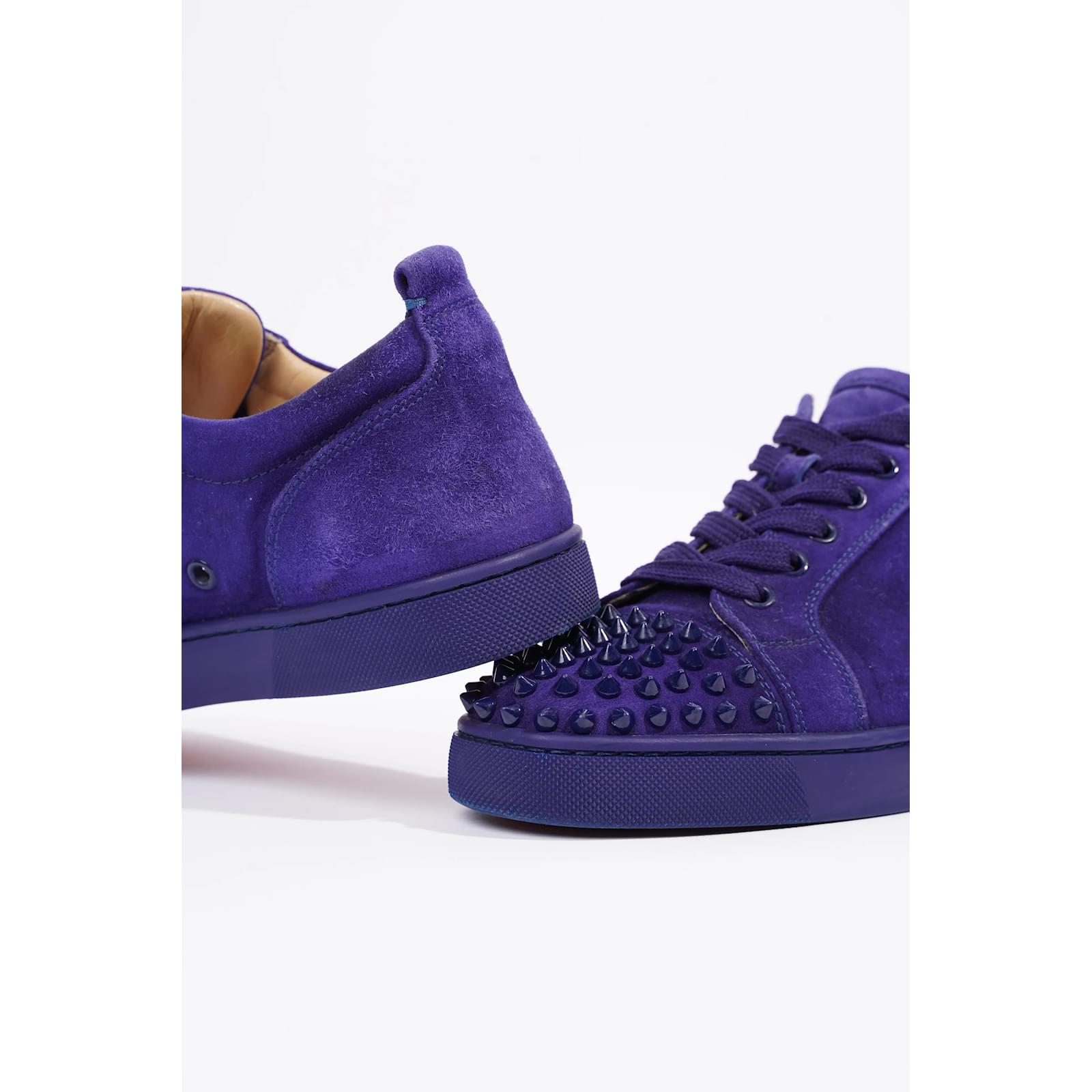 Christian Louboutin Mens Louis Junior Spike Encre EU 40 / UK
