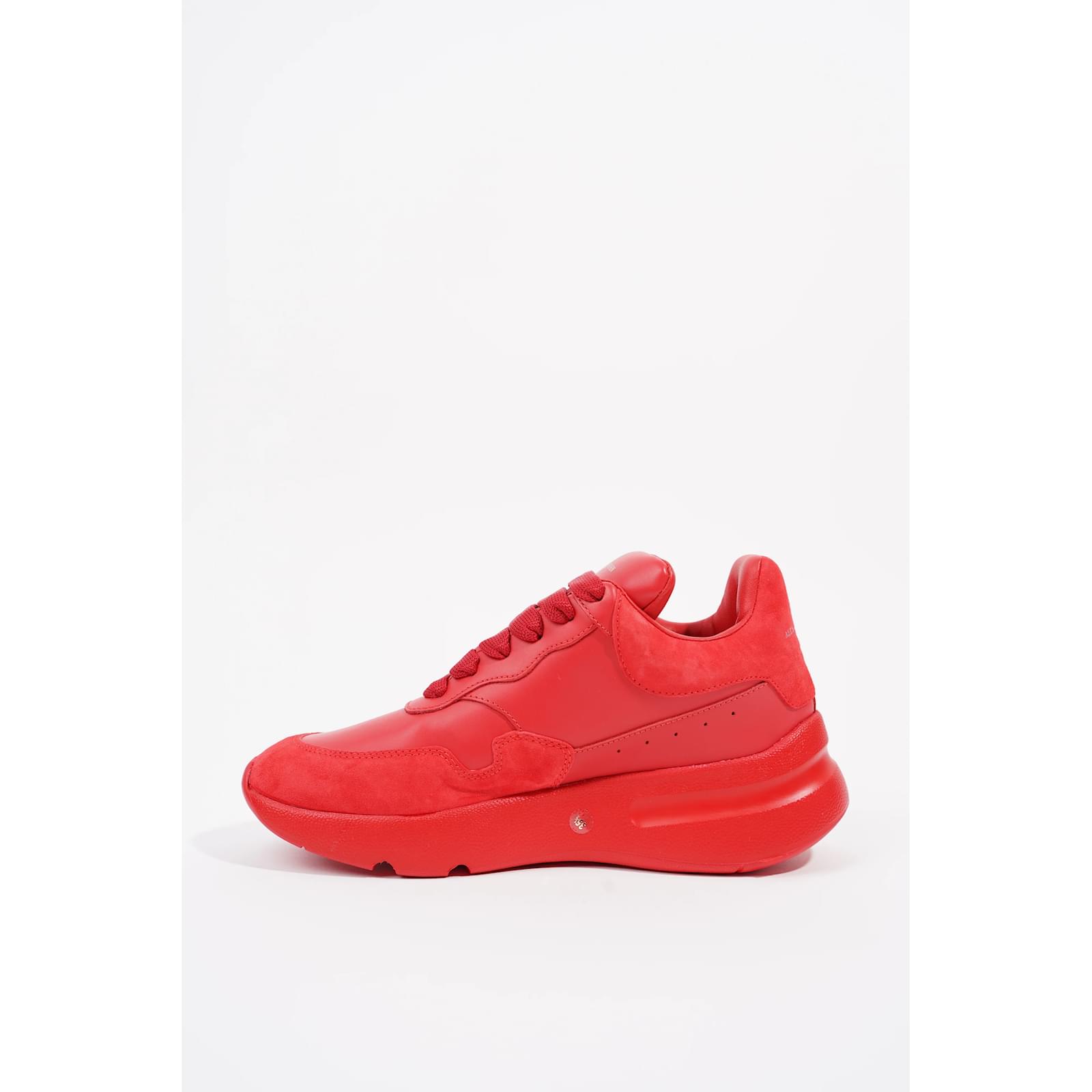 Alexander McQueen Womens Oversized Sneaker EU UK Red