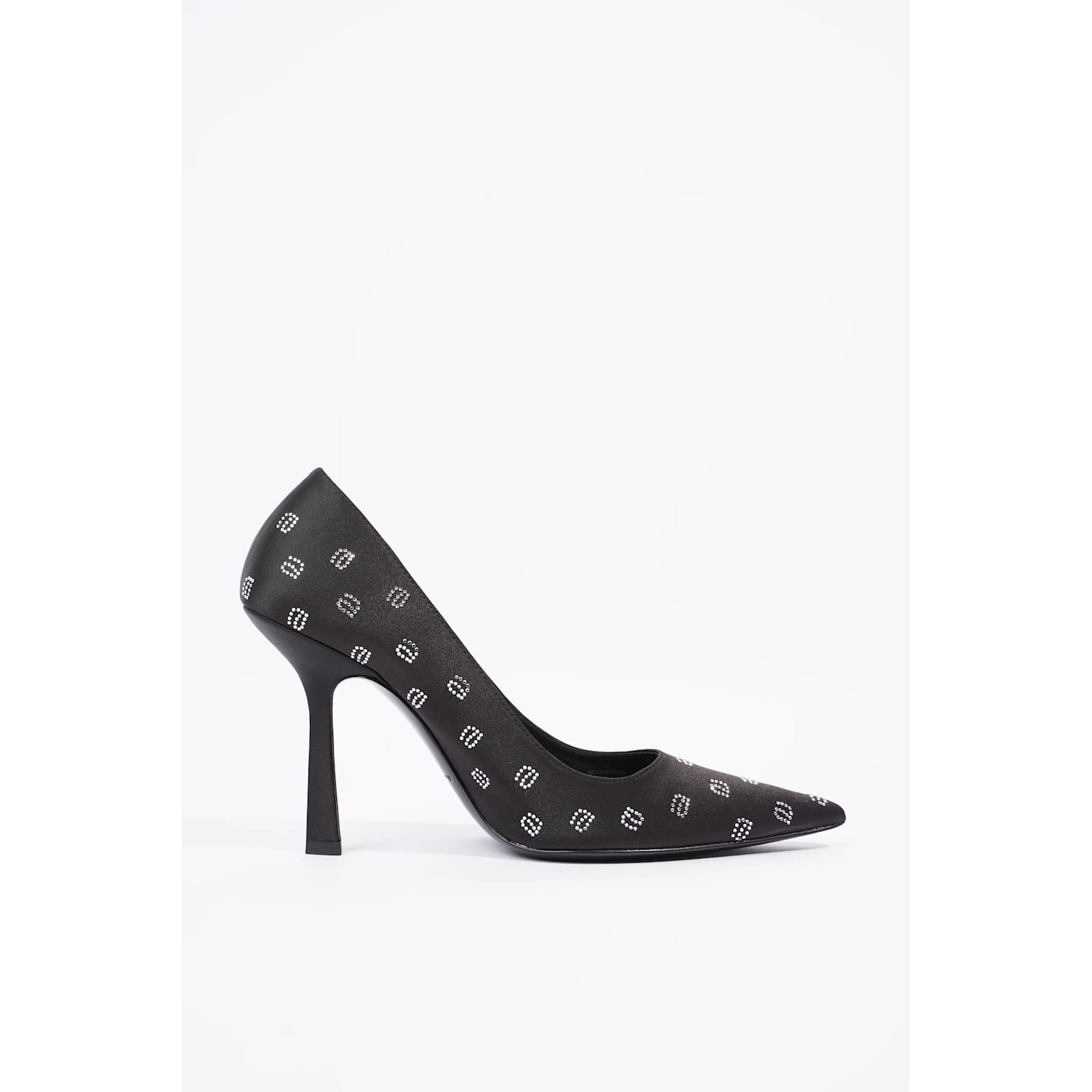 Alexander Wang Delphine 105 Pump Black EU 36 / UK 3 Leather