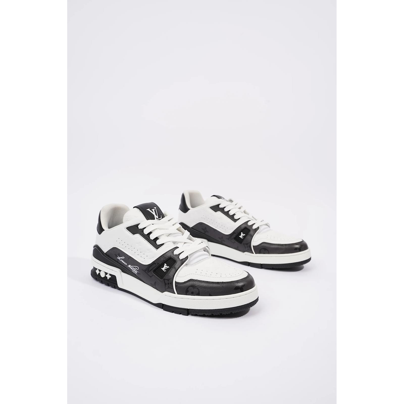 Louis Vuitton Mens Virgil Abloh Sneaker White / Black EU 42.5 / UK