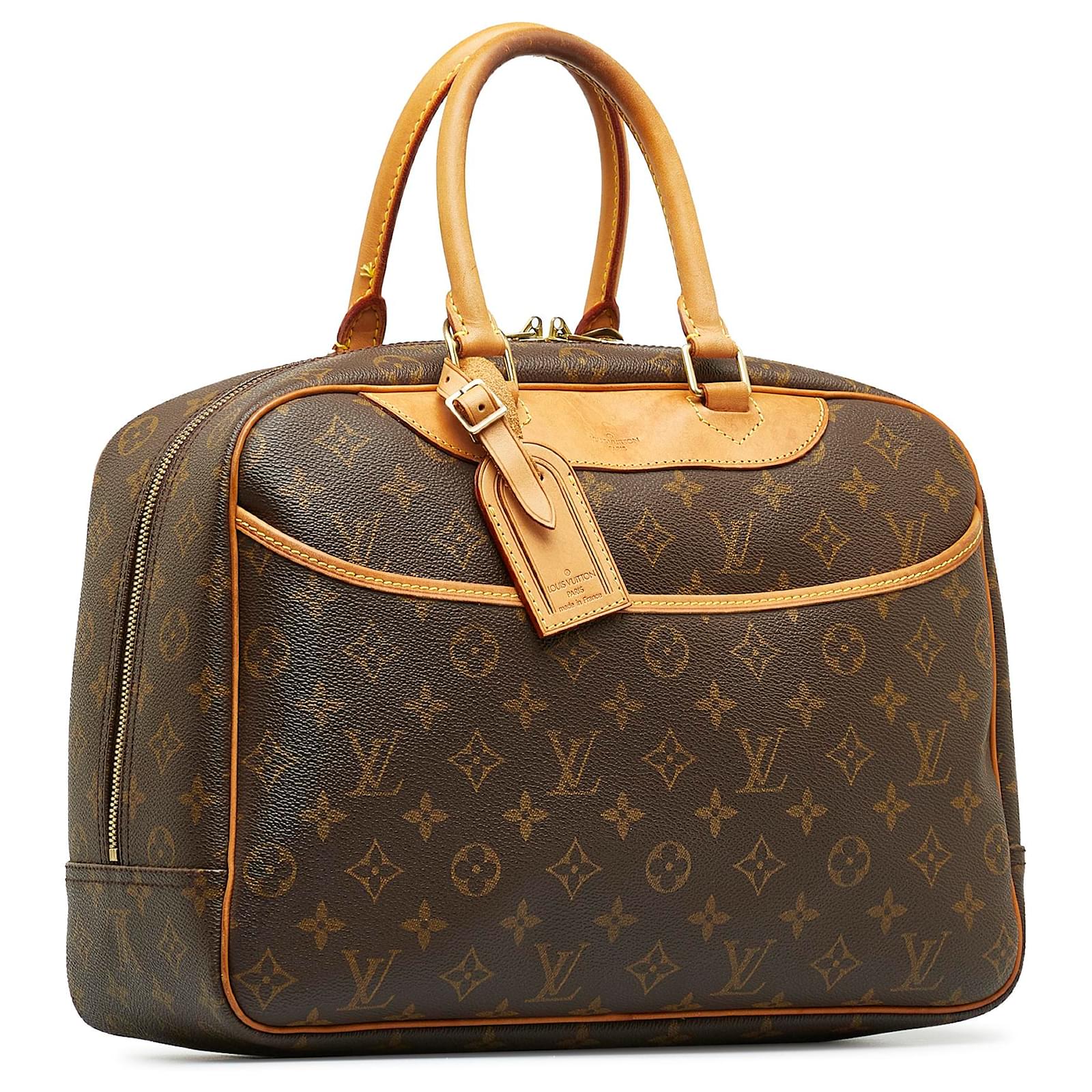 Louis Vuitton Monogram Deauville - Brown Handle Bags, Handbags