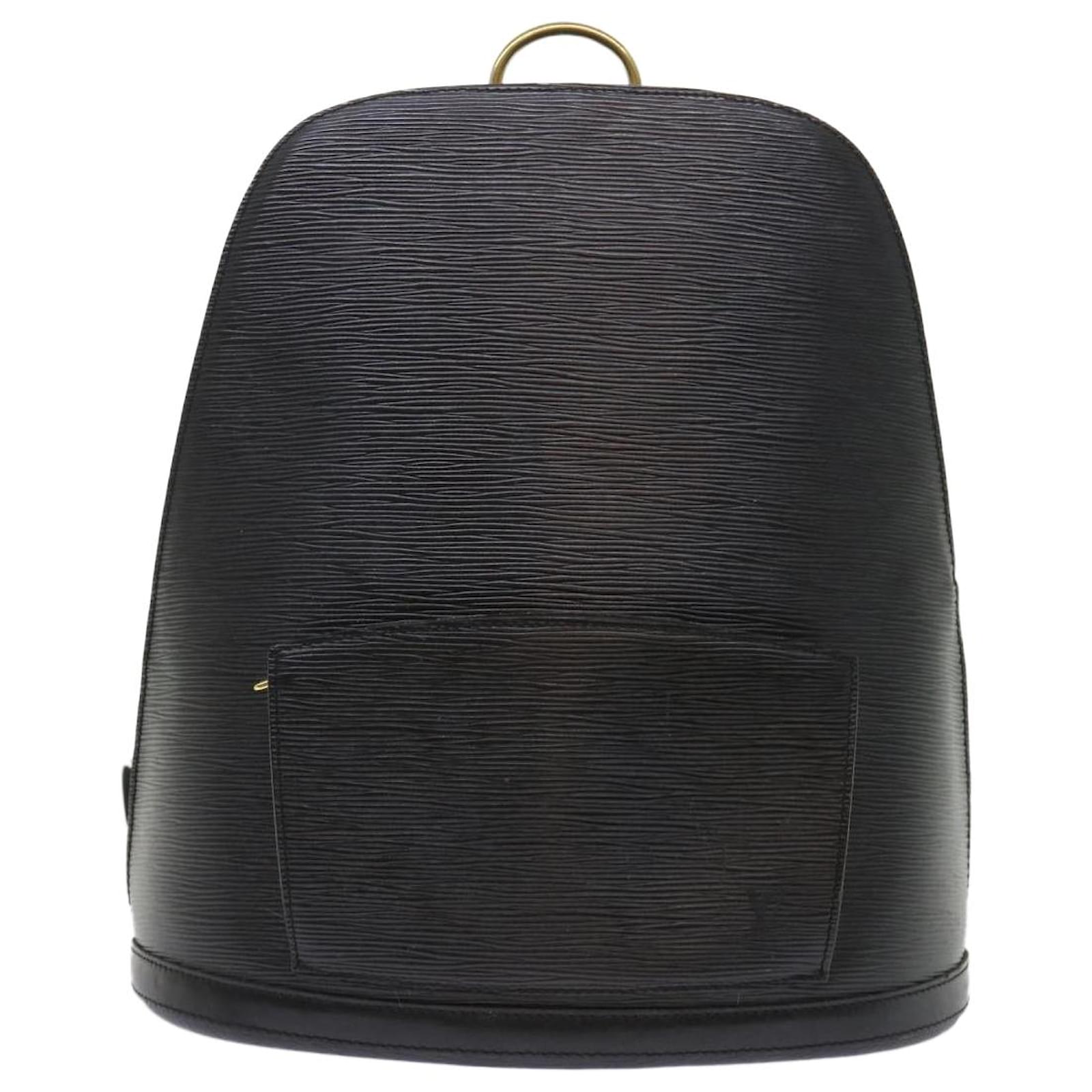 Louis Vuitton Black Epi Gobelins Backpack 