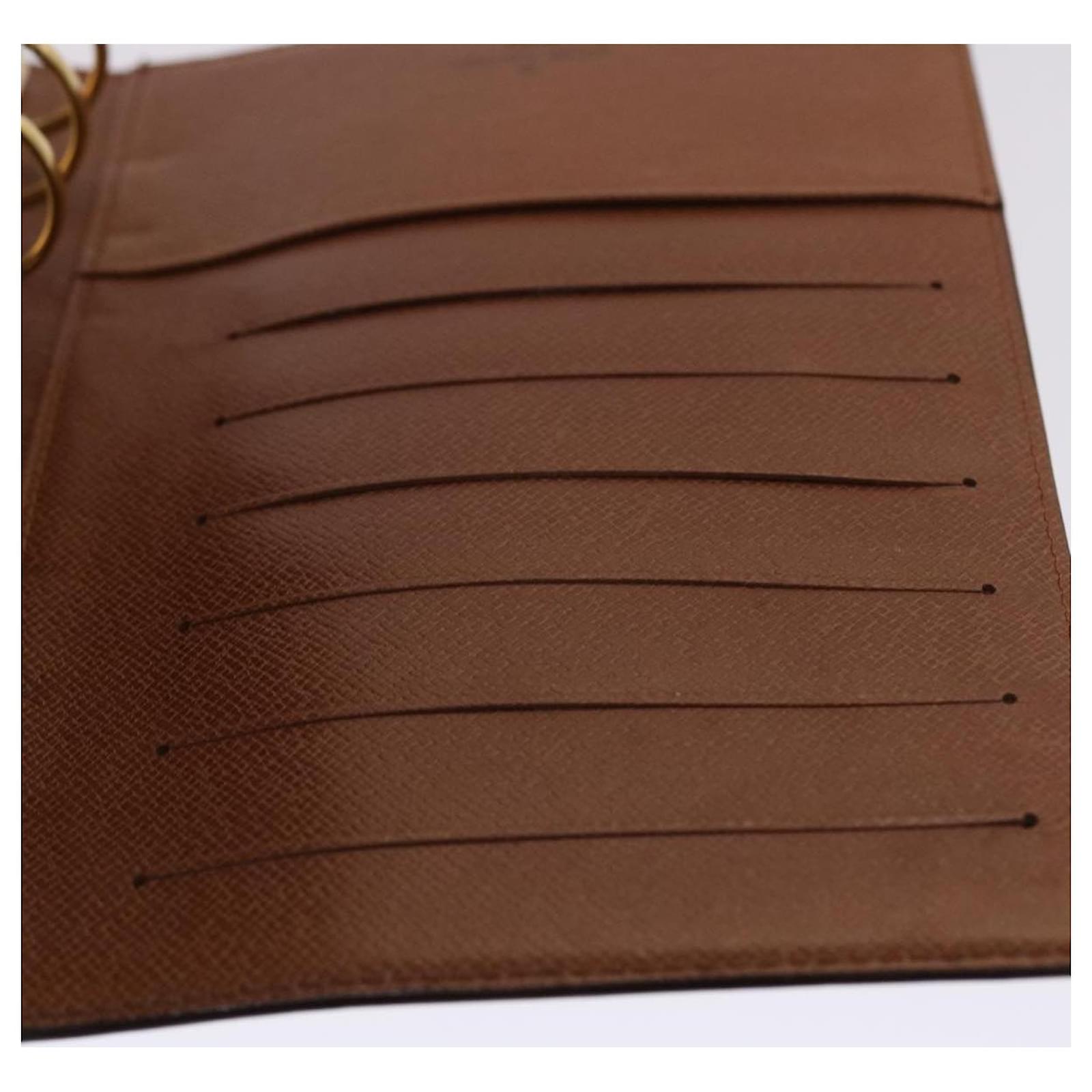 LOUIS VUITTON Epi Agenda MM Day Planner Cover Brown R20043 LV Auth ac2050  Leather ref.1007638 - Joli Closet