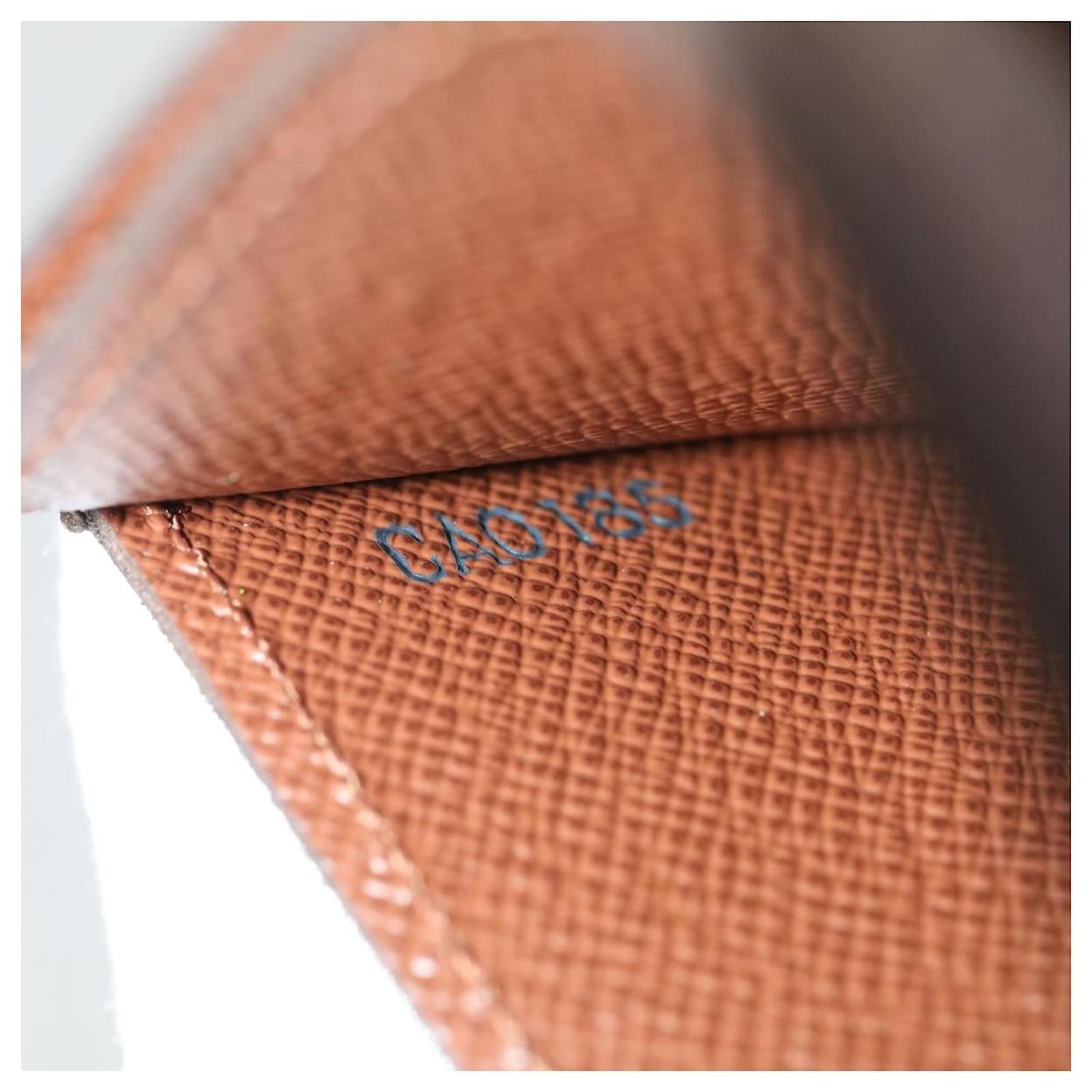 Louis Vuitton Monogram Porte Cartes Simple Card Case M61733 LV Auth yk7721